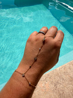 Bracelet bague Madee -doré/multicolore