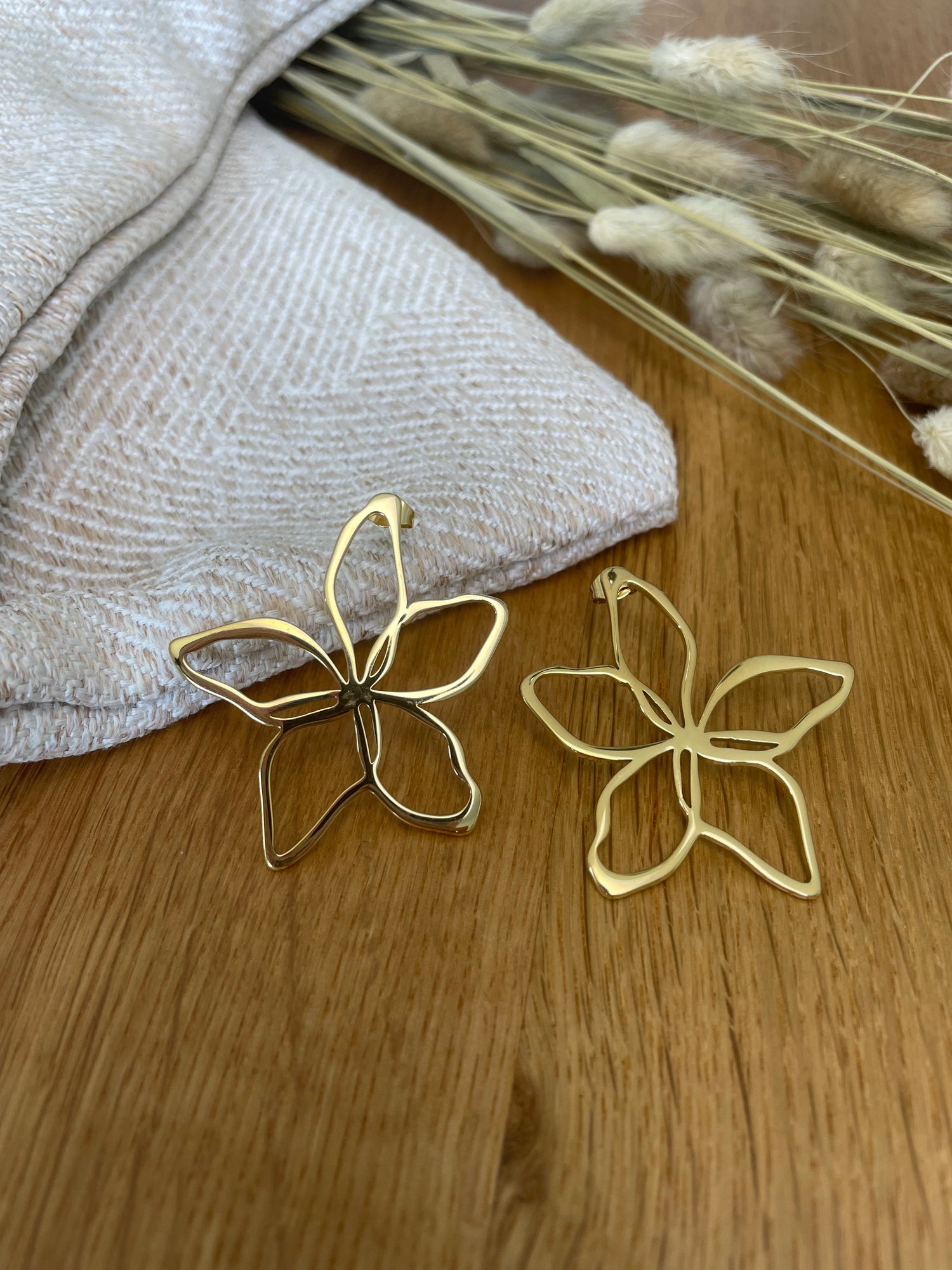 Boucles Audrey - doré