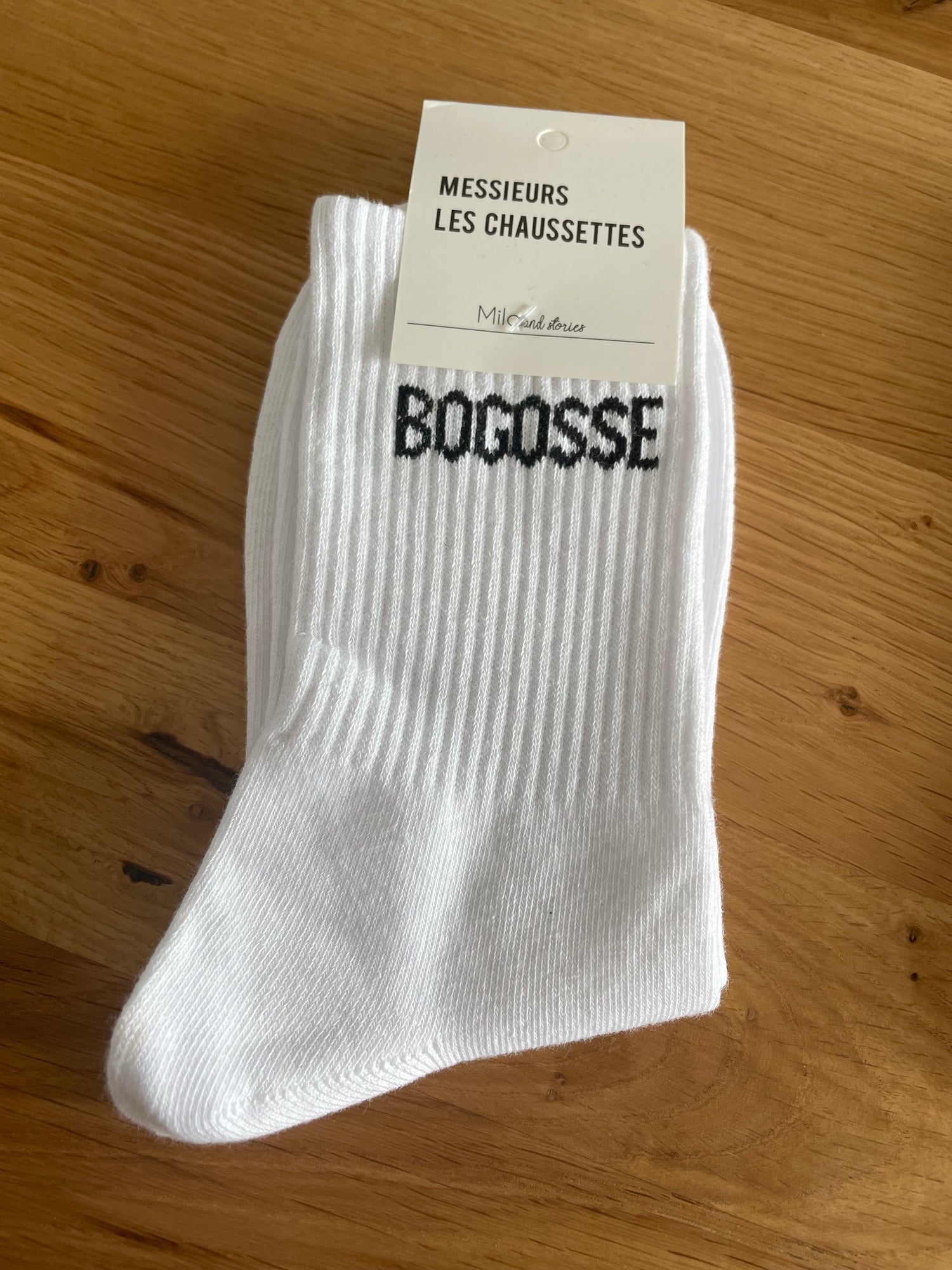 Chaussettes Bogosse - blanc