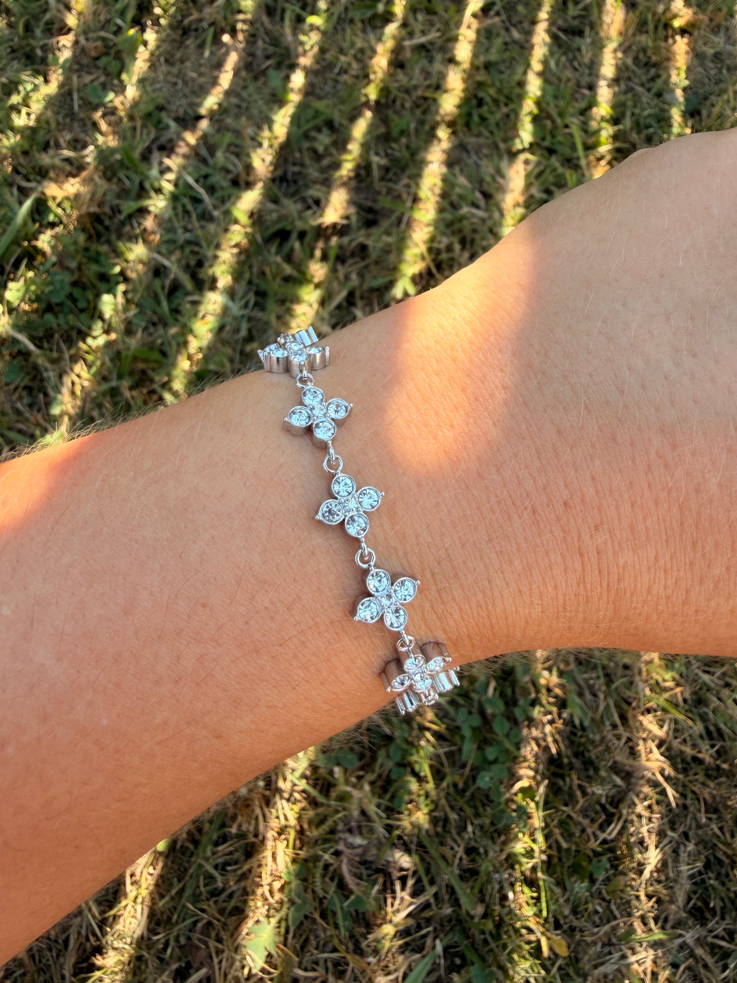 Bracelet Flora - blanc