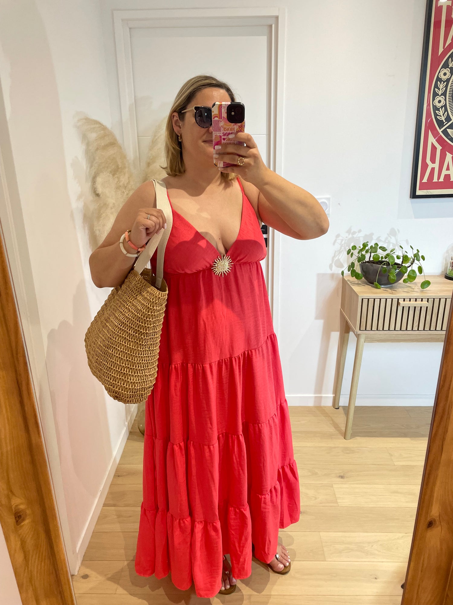 Robe Charlize - Rouge