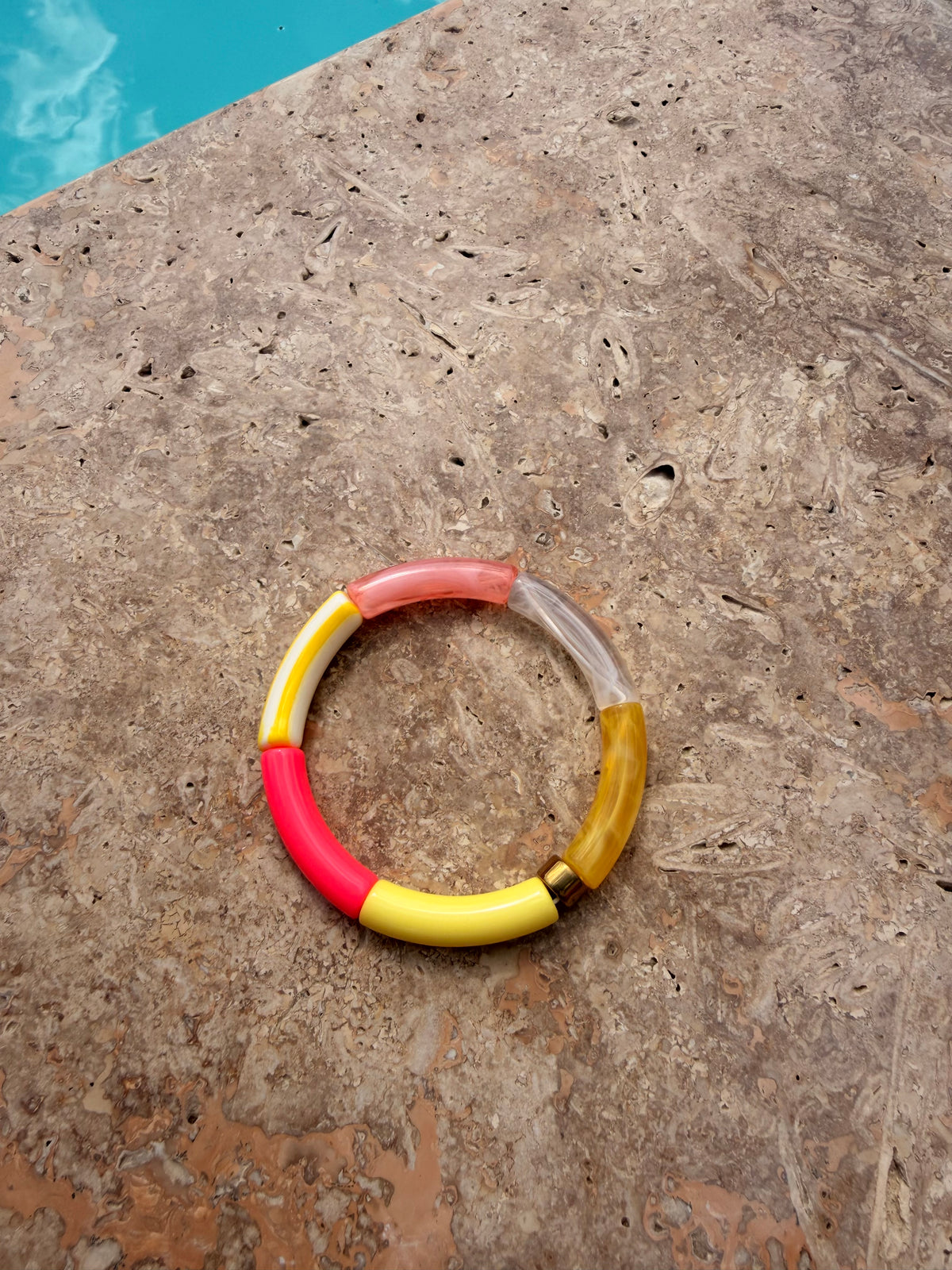 Bracelet Ambre - jaune