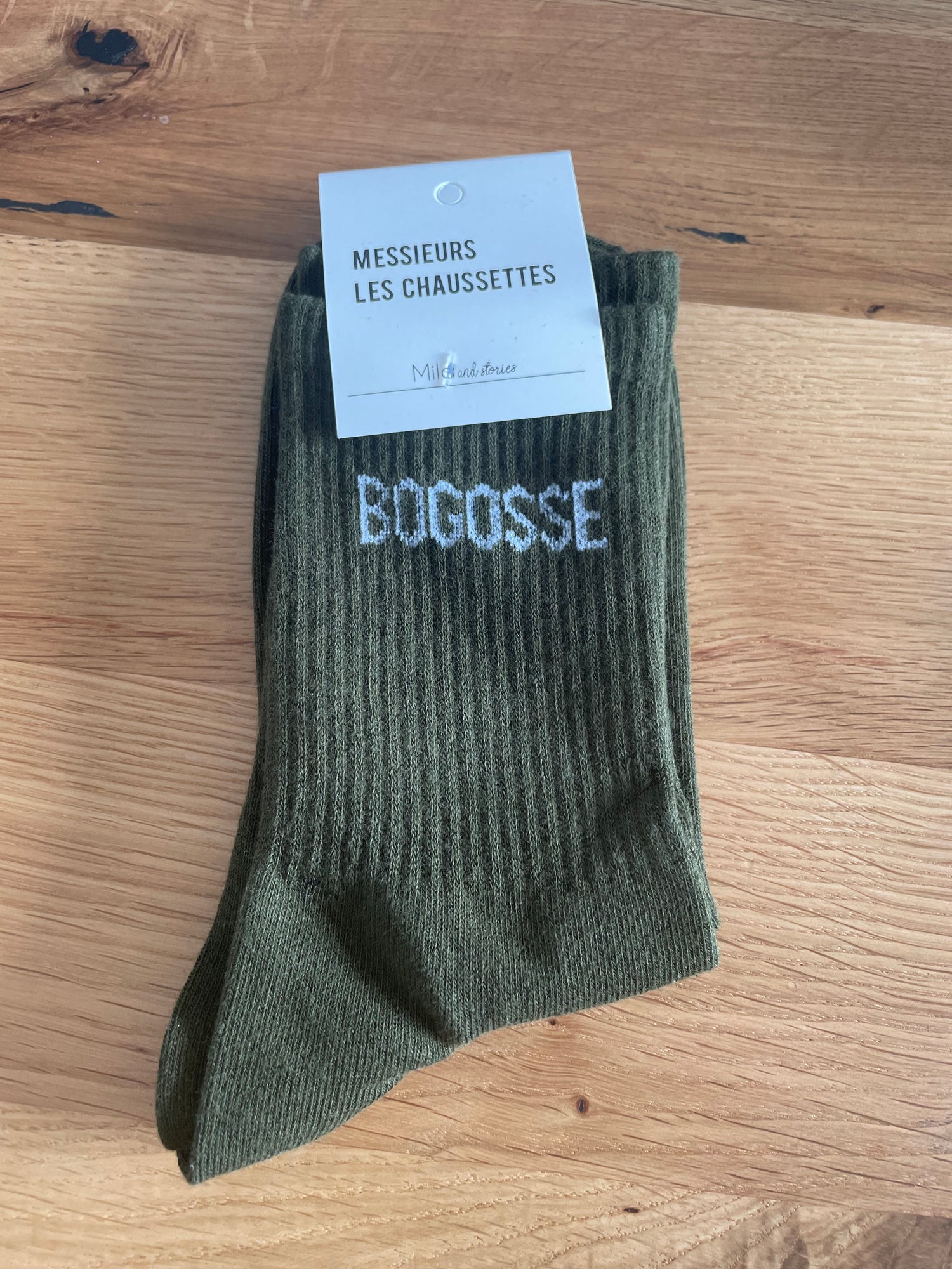 Chaussettes bogosse - kaki