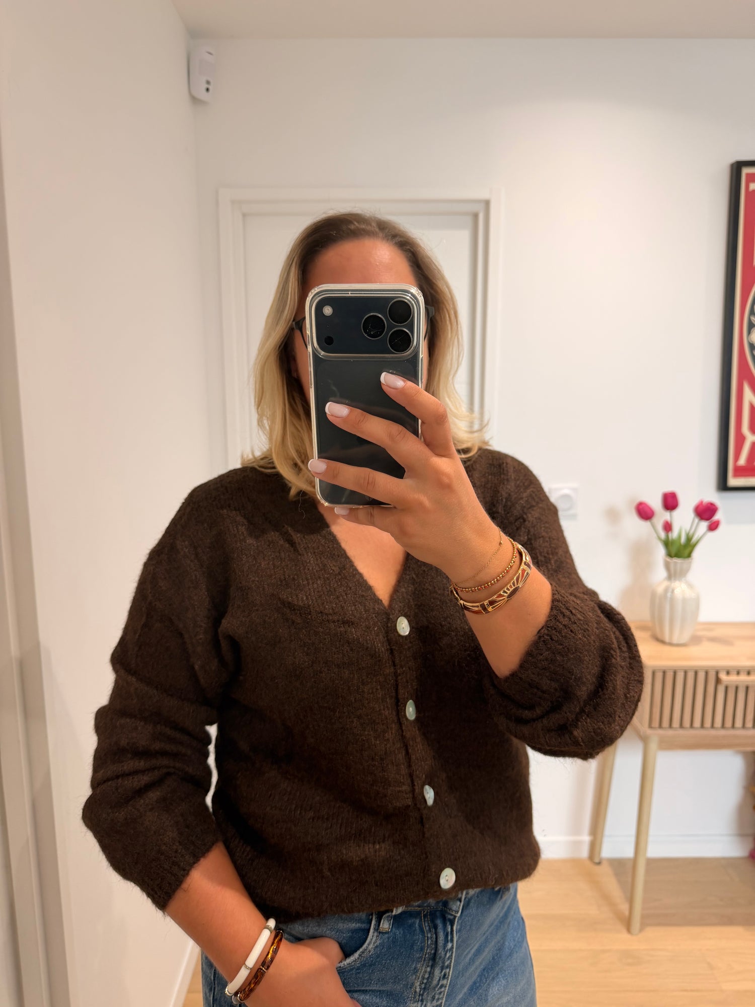 Gilet Alix - marron