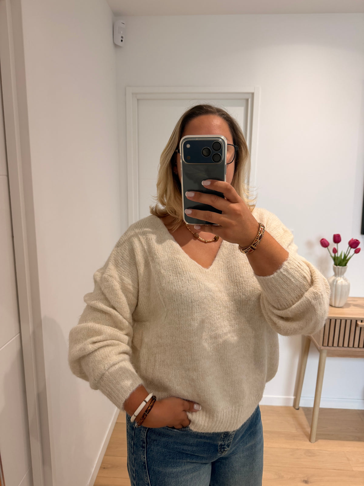 Pull Lya - blanc
