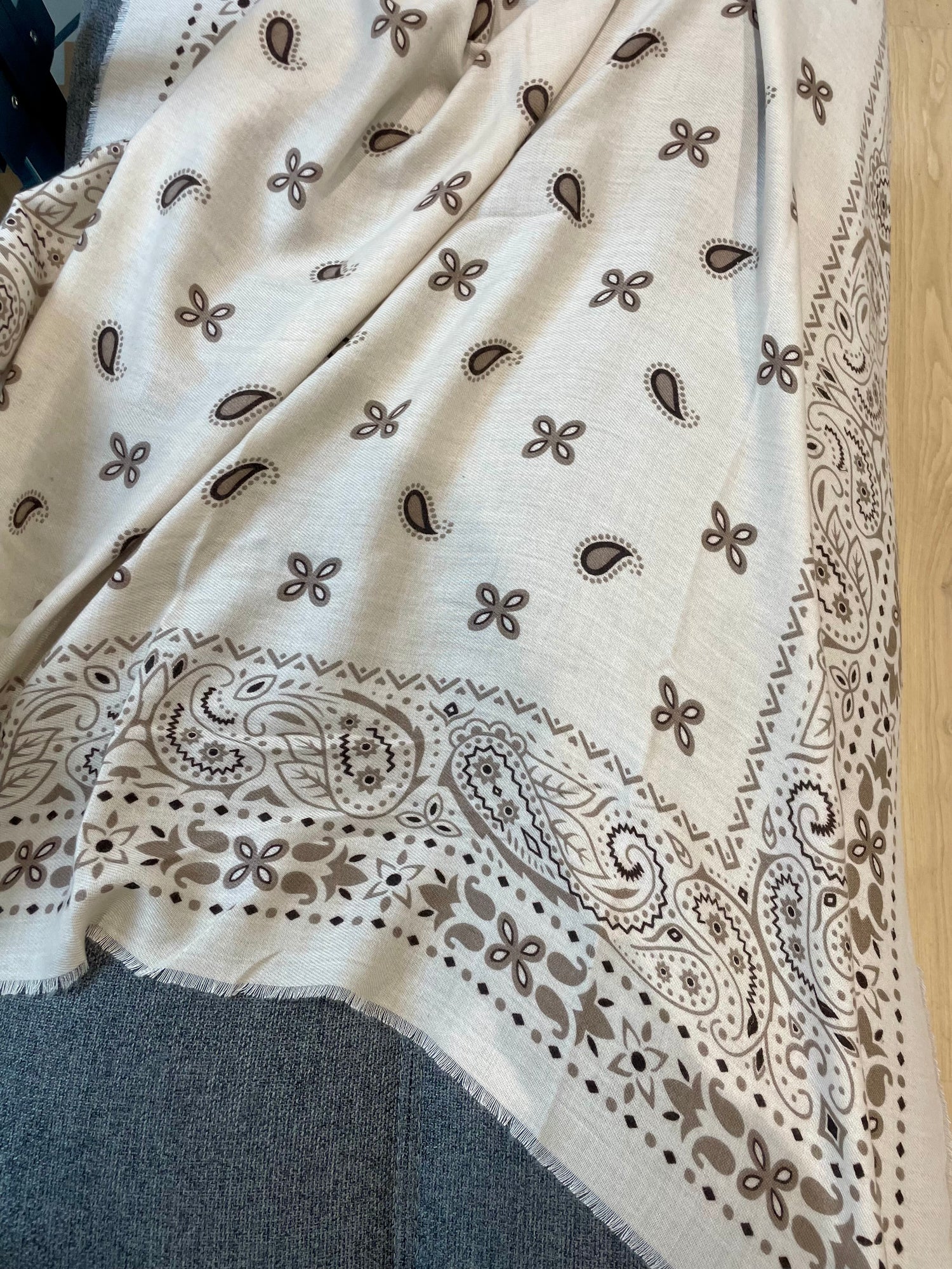Echarpe bandana PM- beige