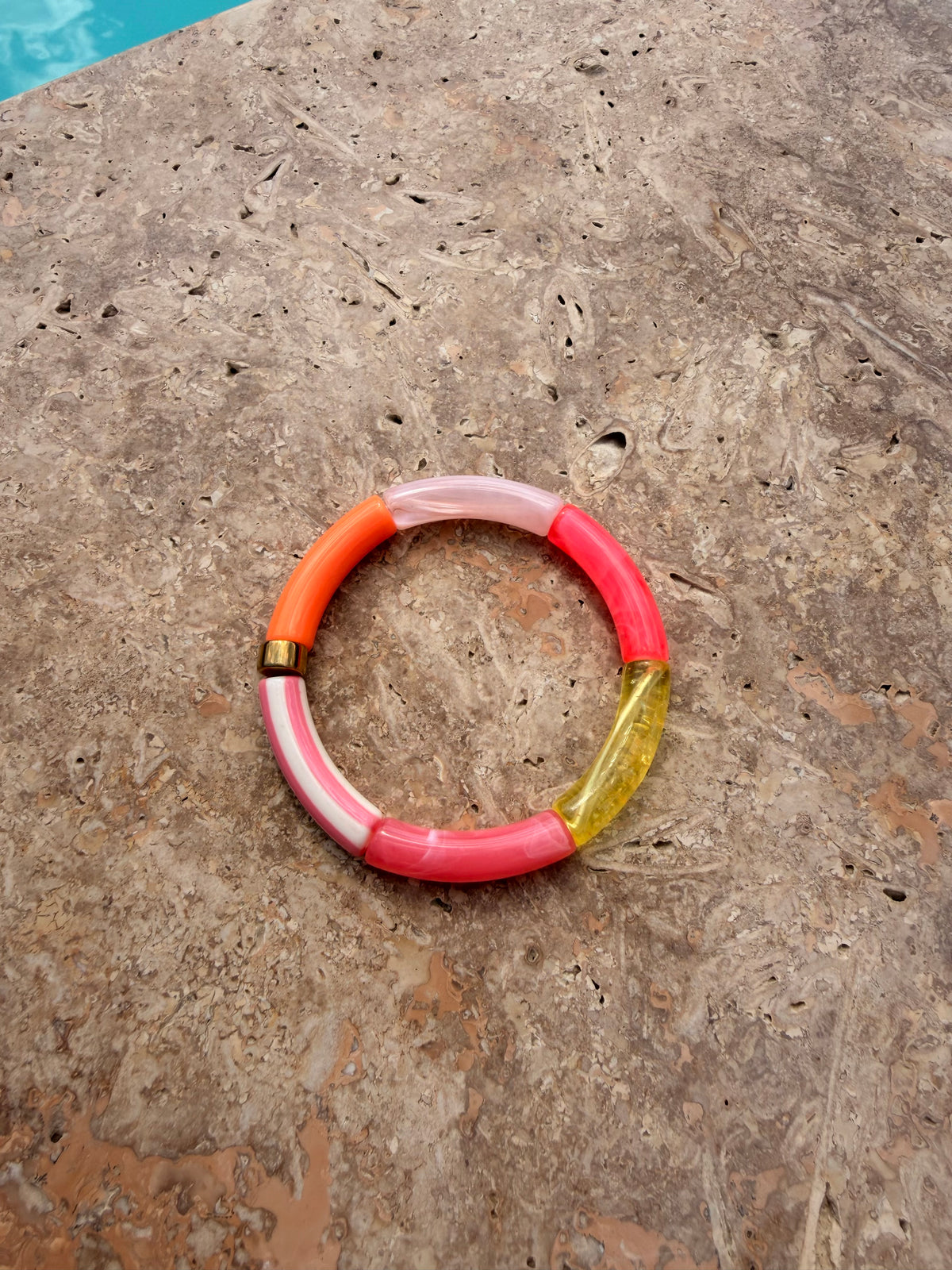 Bracelet Ambre - orangé