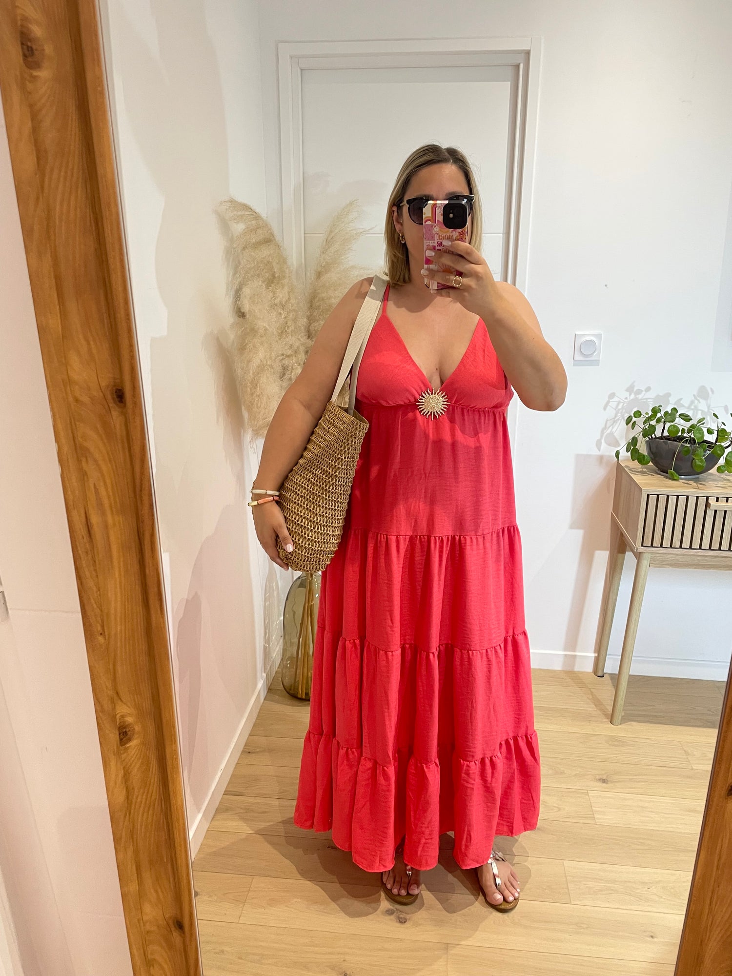 Robe Charlize - Rouge