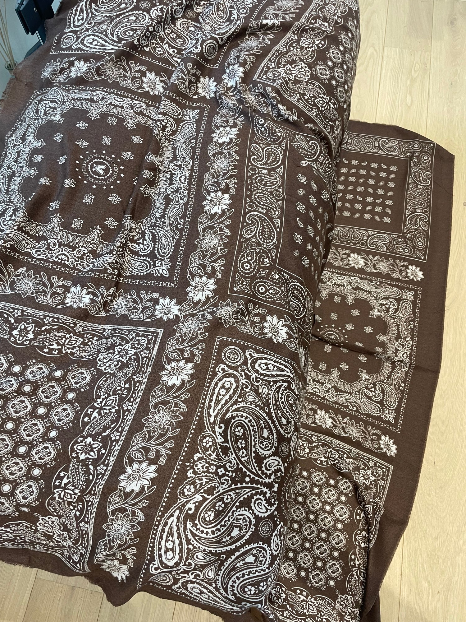 Echarpe bandana GM - marron