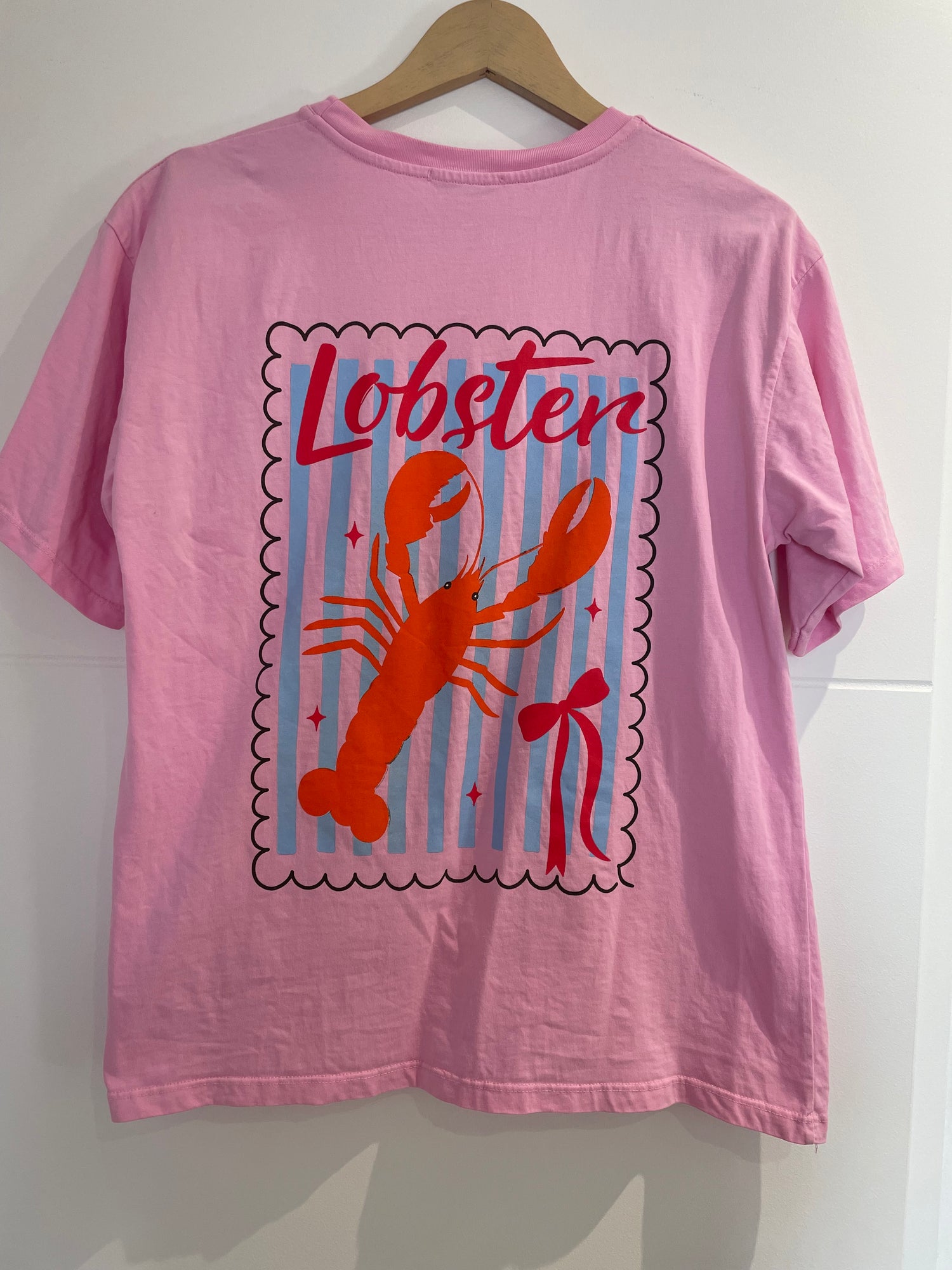T-shirt lobster -rose