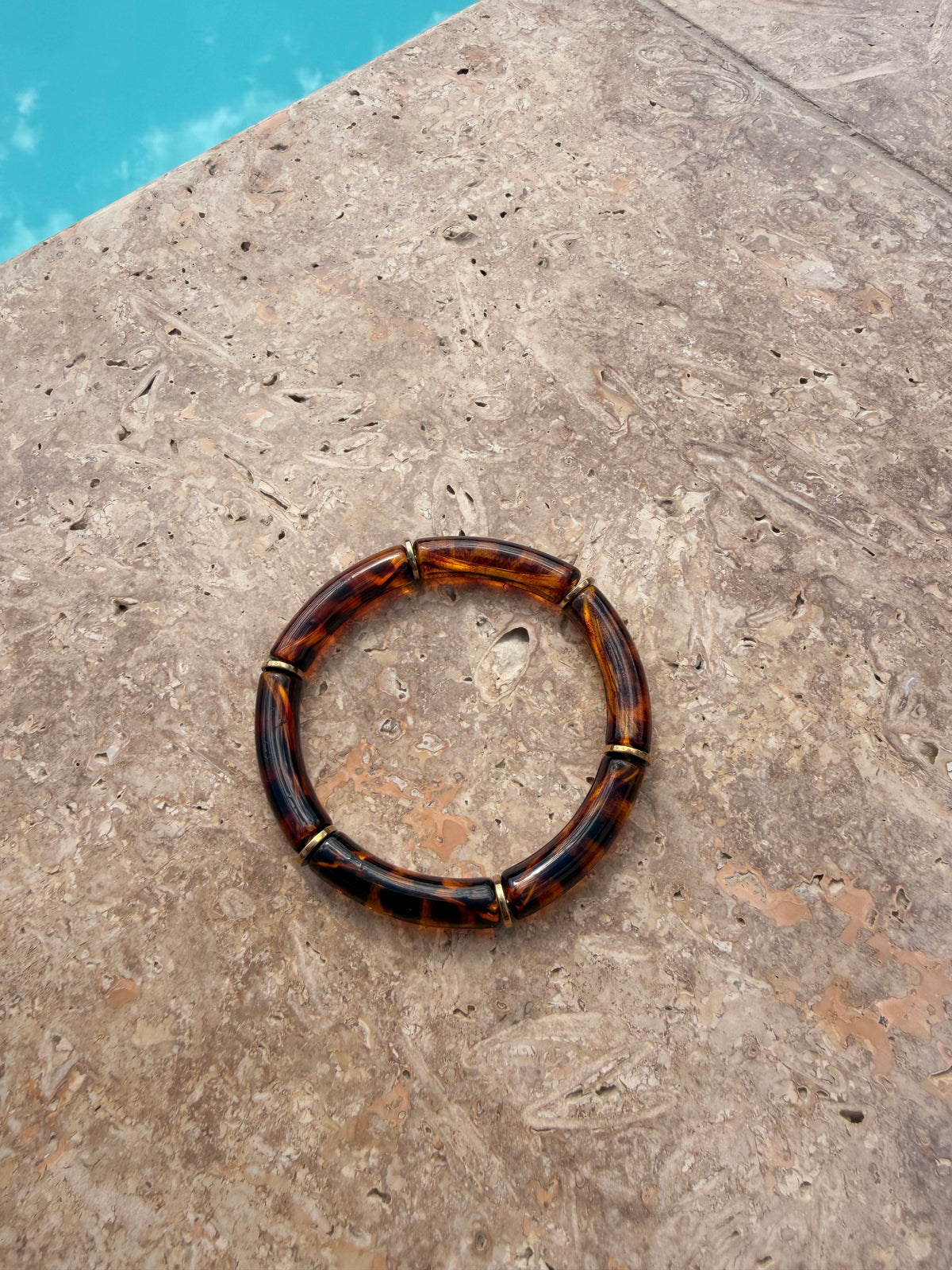 Bracelet Ambre - léopard