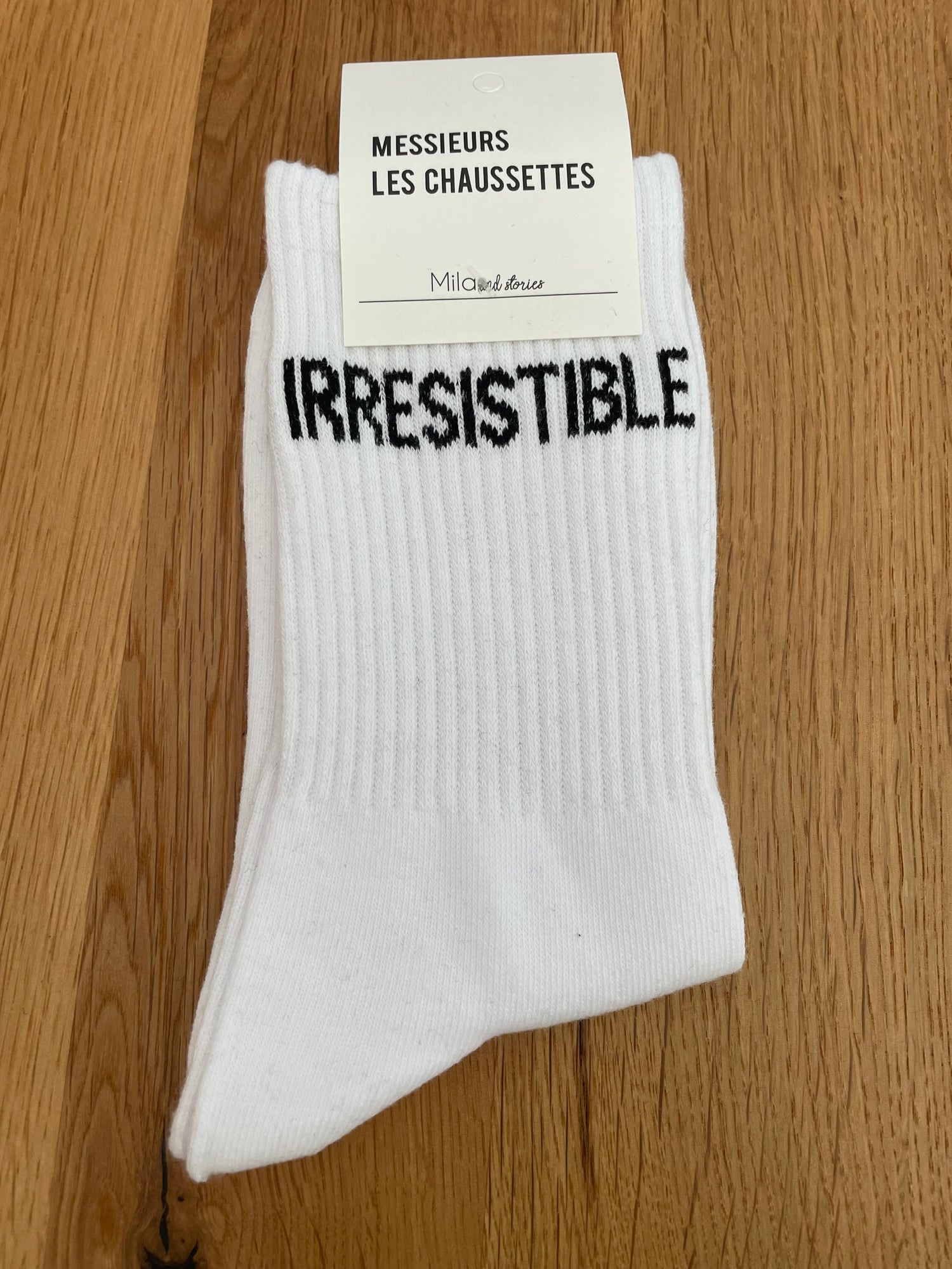Chaussettes Irrésistible - blanc