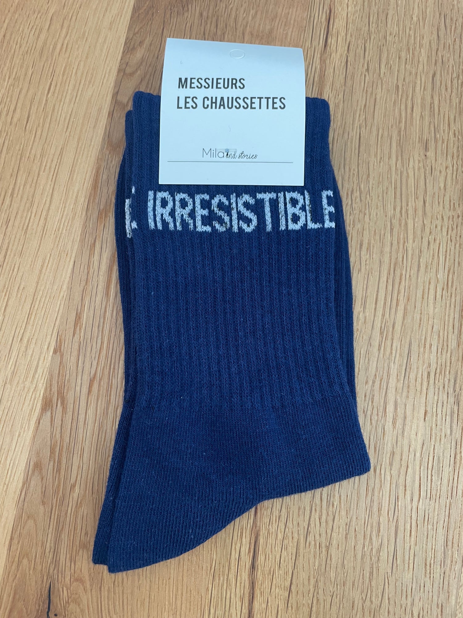 Chaussettes Irrésistible -bleu
