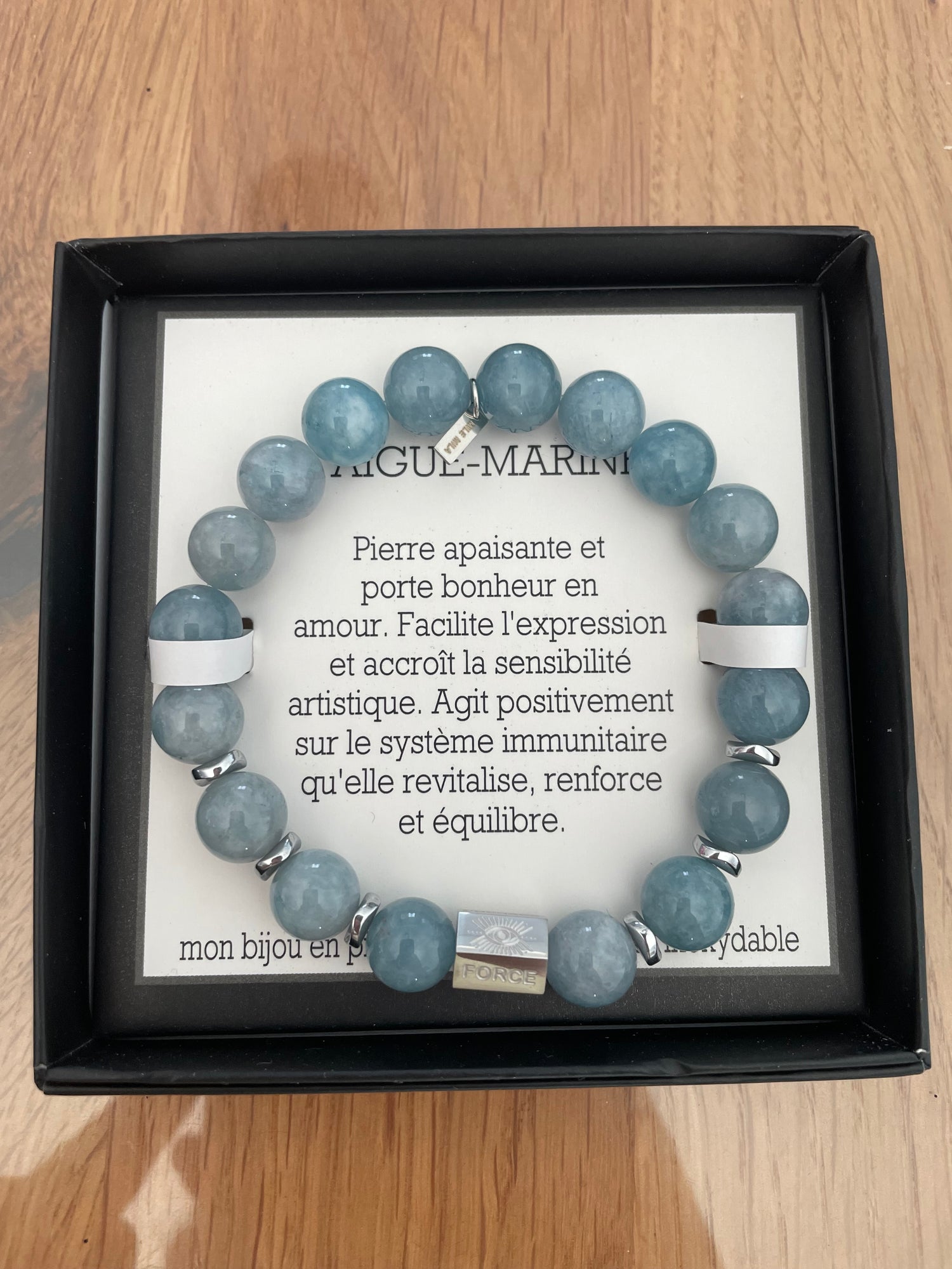 Bracelet Aigue Marine