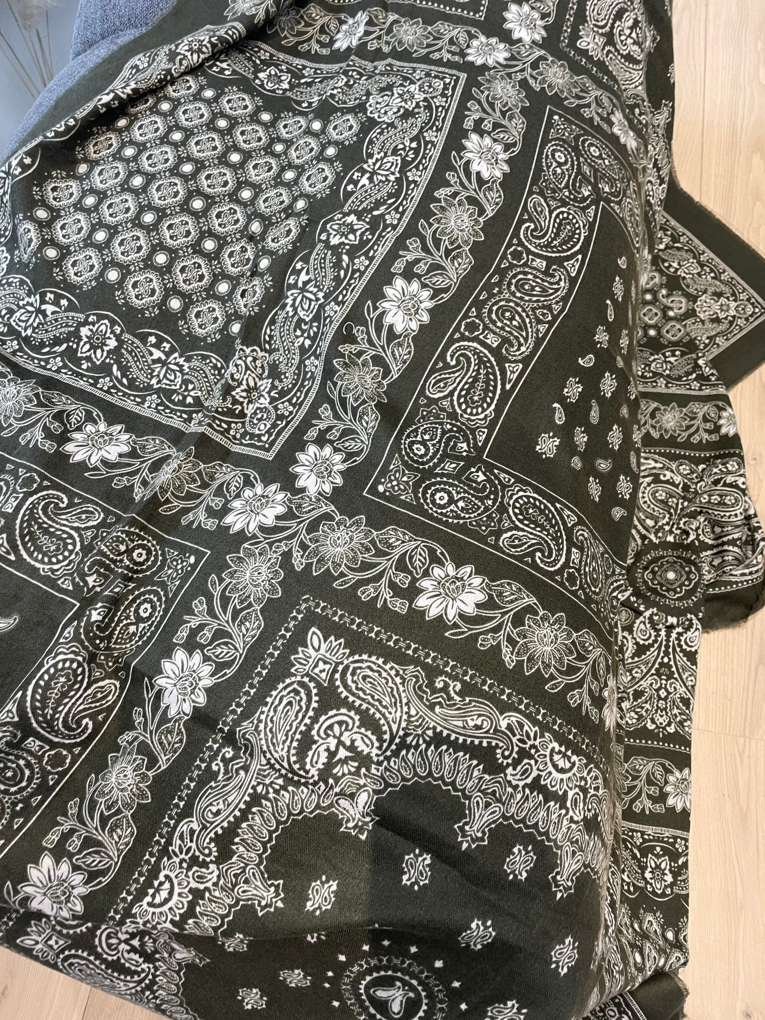 Echarpe bandana - kaki