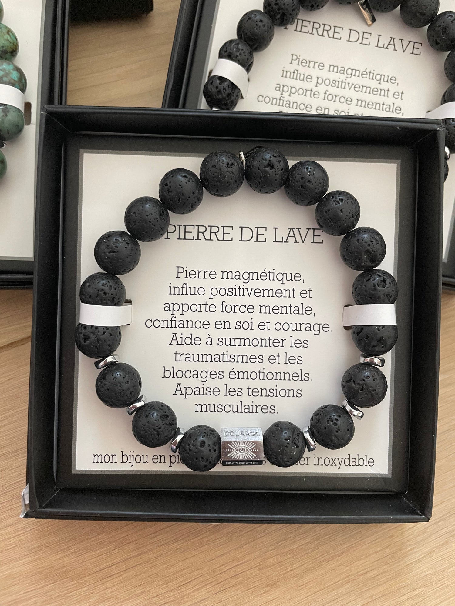 Bracelet Pierre - noir