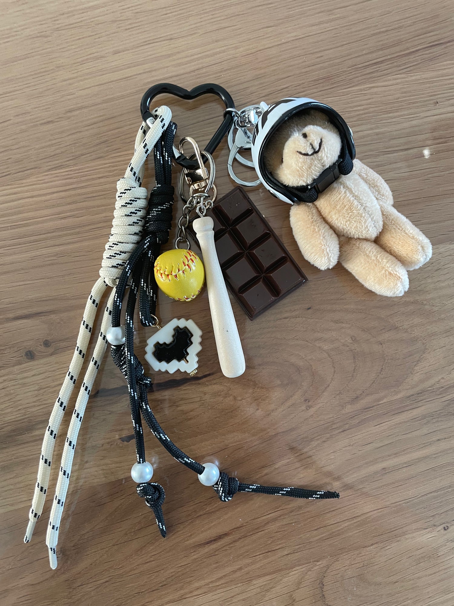 Bijou de sac ourson chocolat