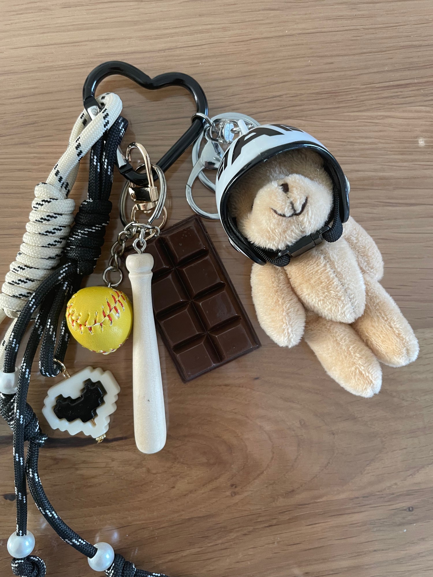 Bijou de sac ourson chocolat