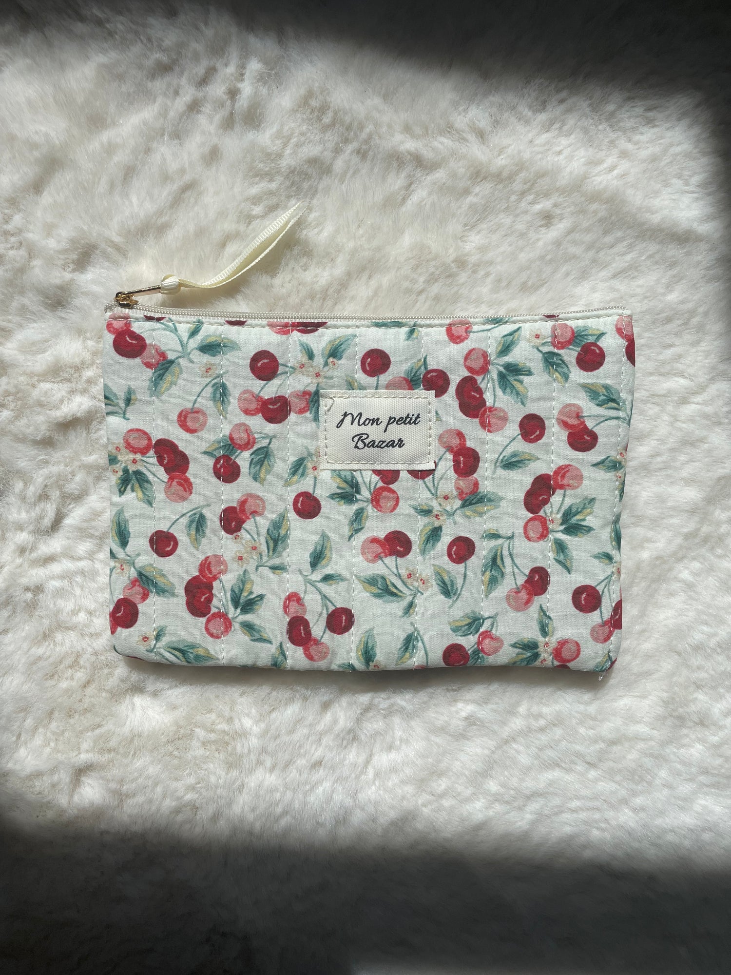 Pochette cerise