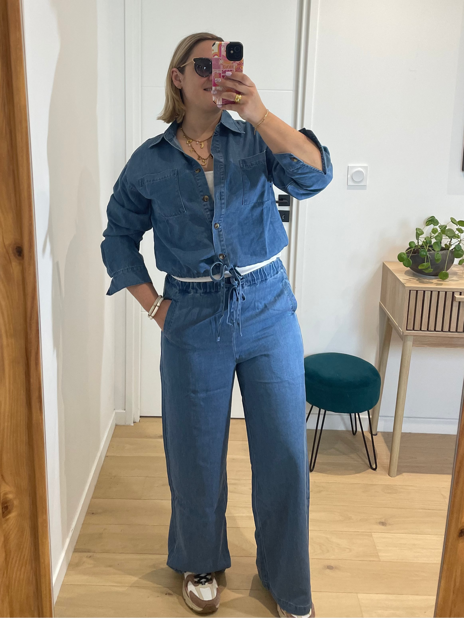 Pantalon Julie - bleu