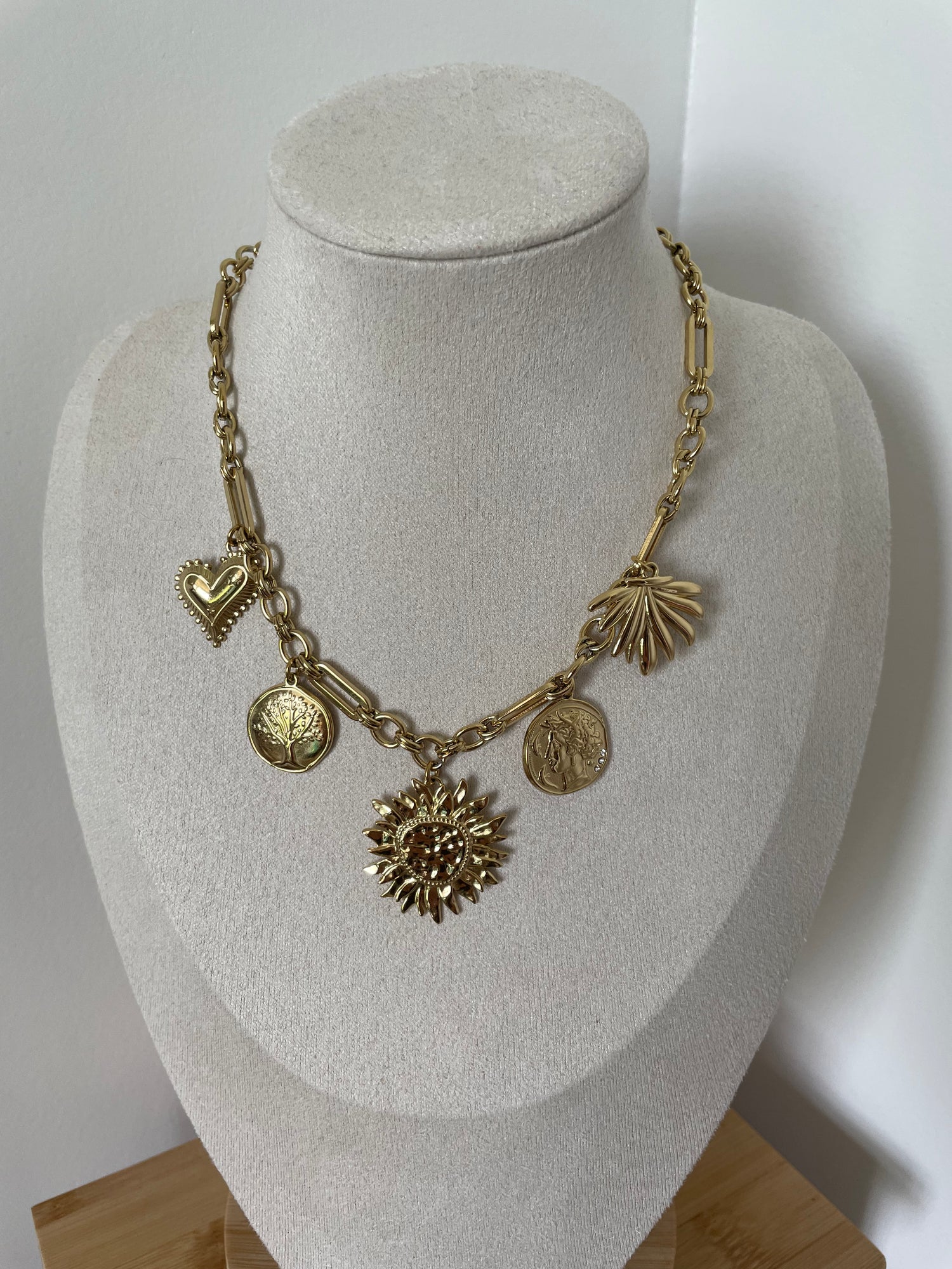 Collier Calypso - doré