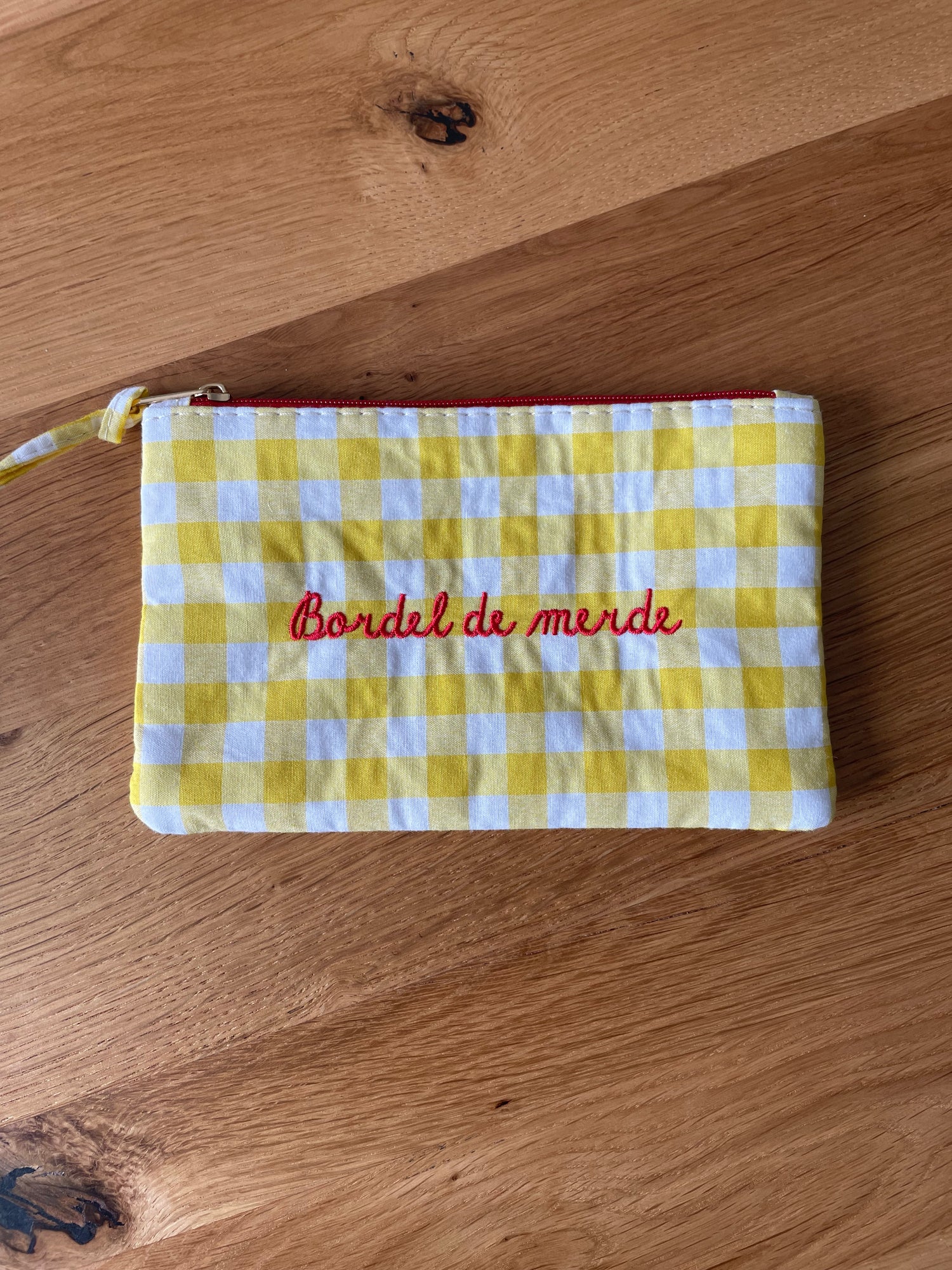 pochette bordel - jaune
