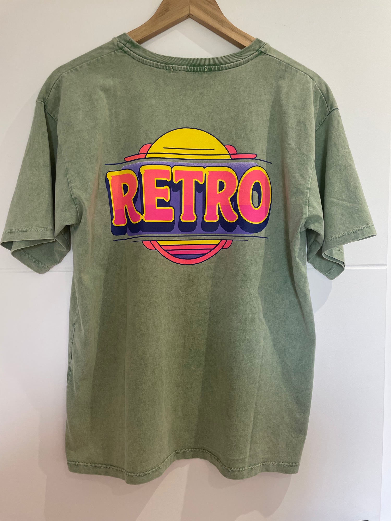 T-shirt Retro - vert