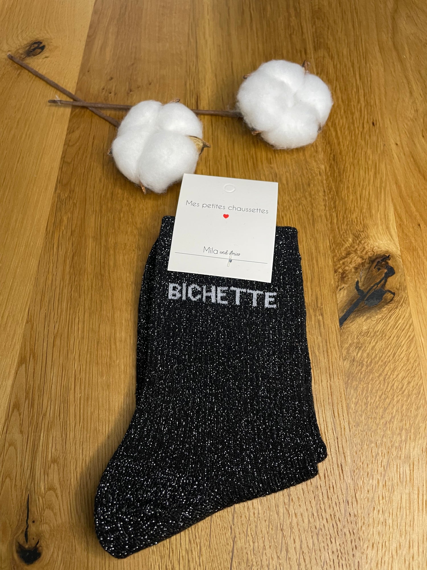 Chaussette Bichette - noir