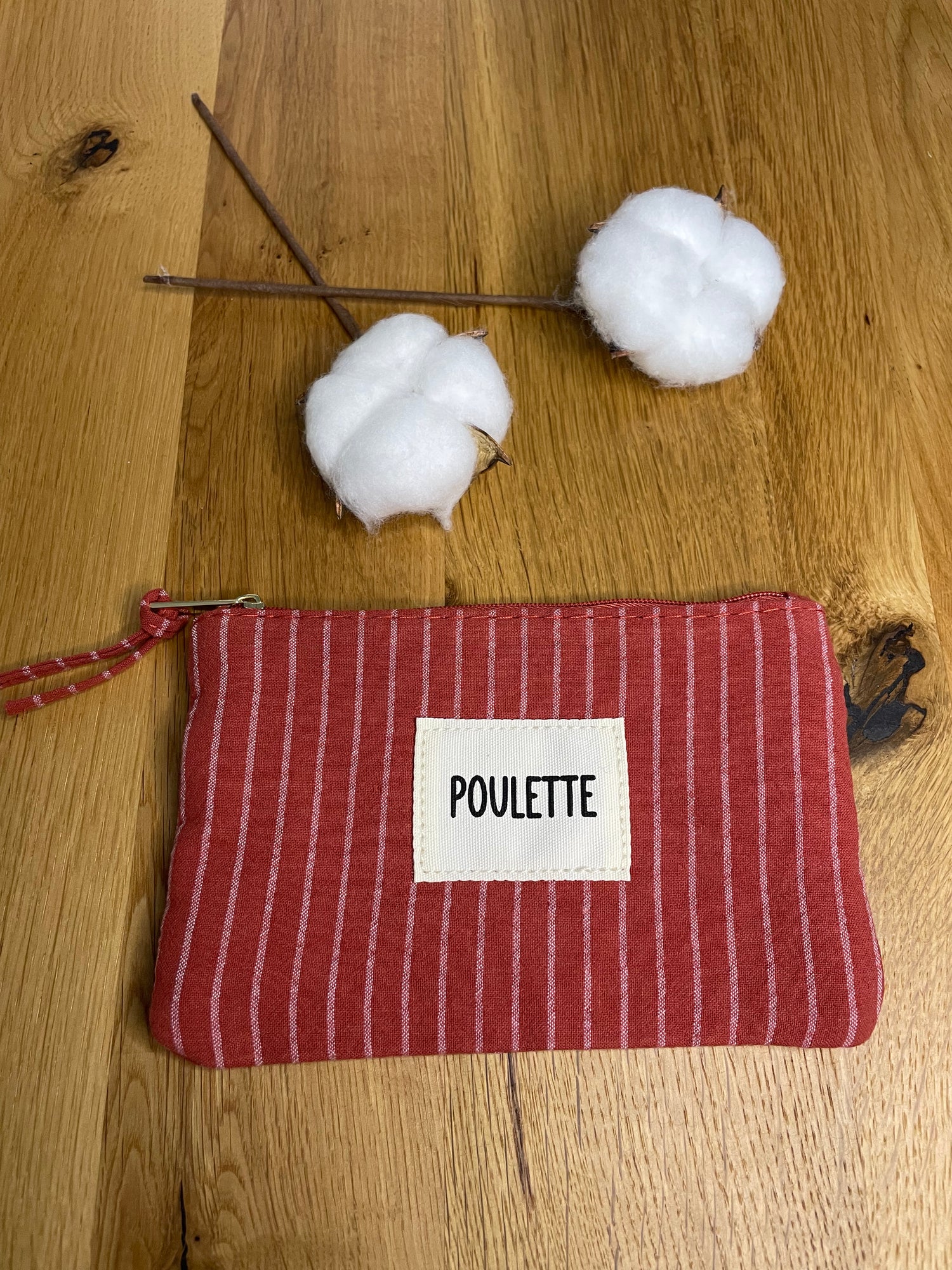 Pochette Poulette - rouge