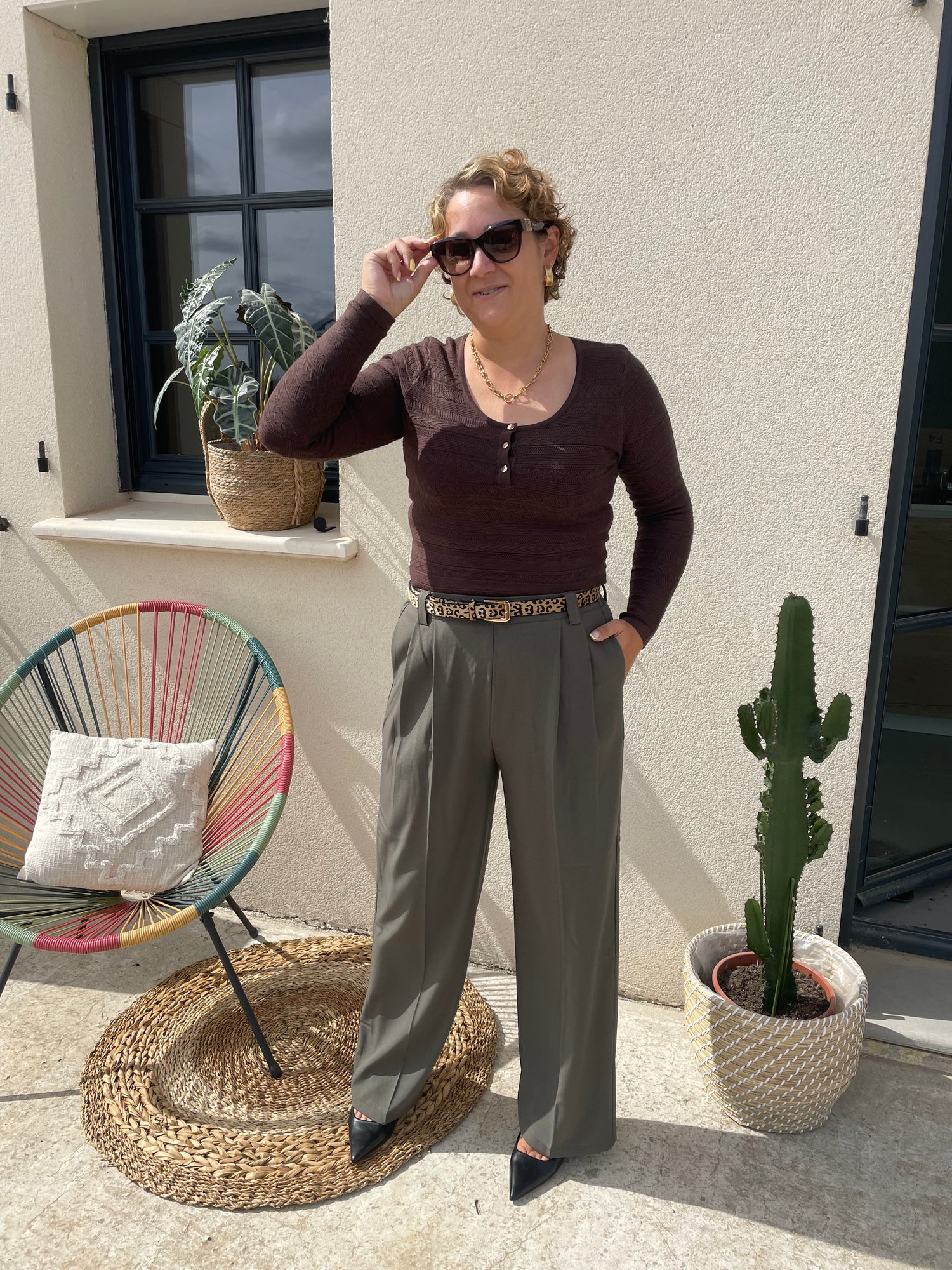 Pull Livia - marron