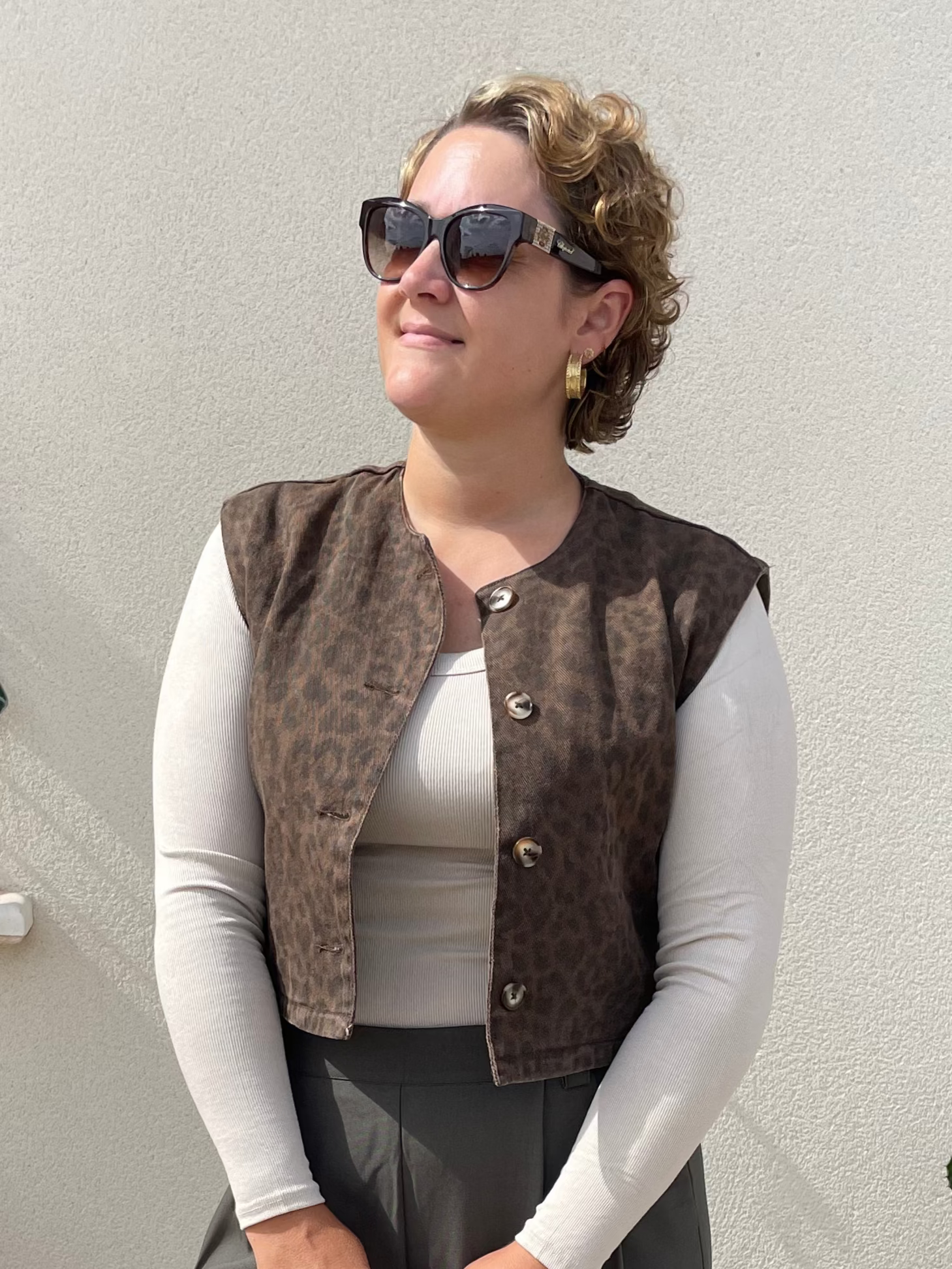 Veste Léona - léopard