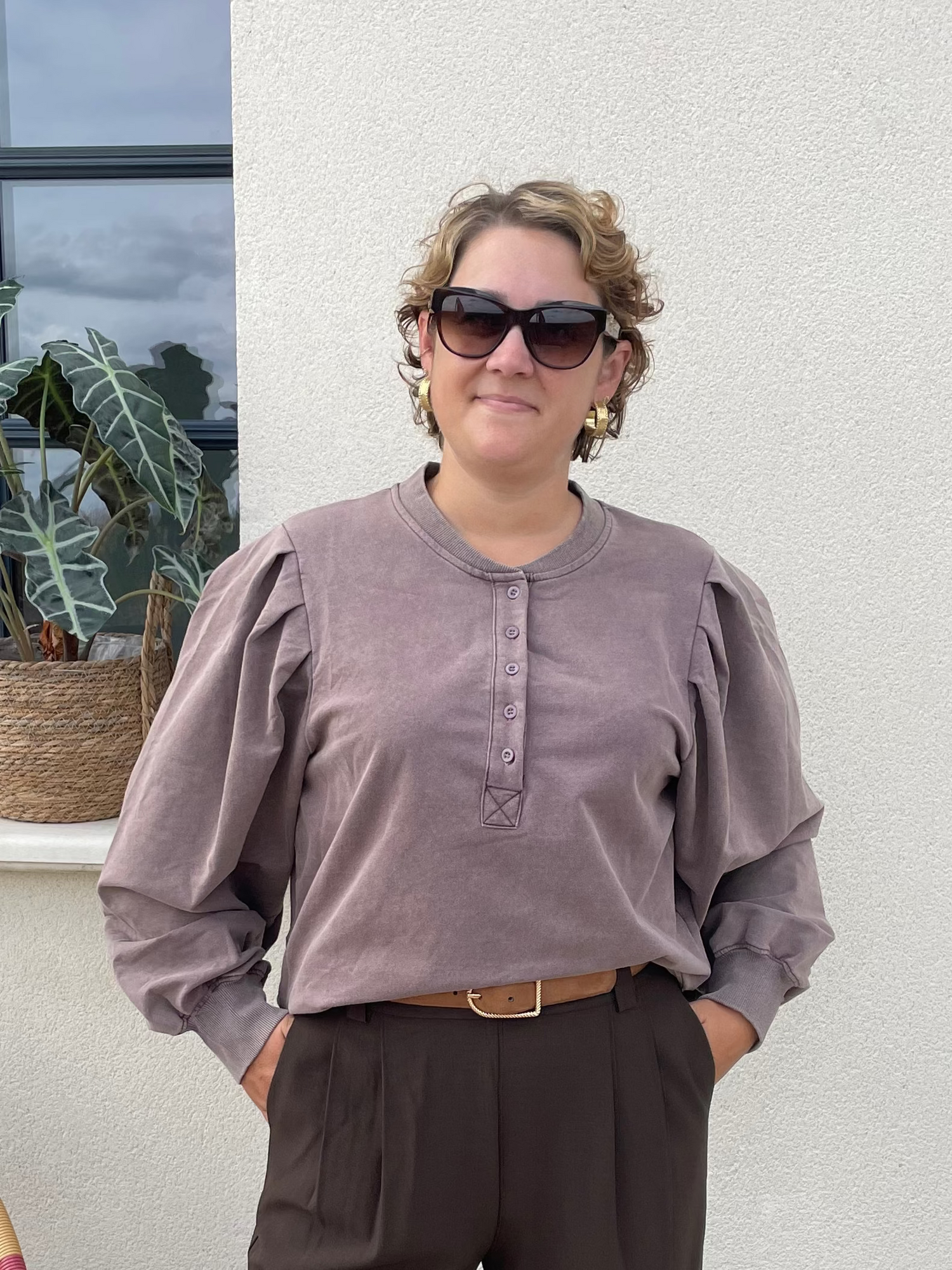 Sweat Margot - taupe