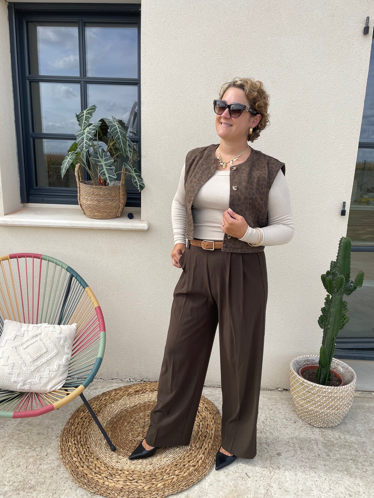 Veste Léona - léopard