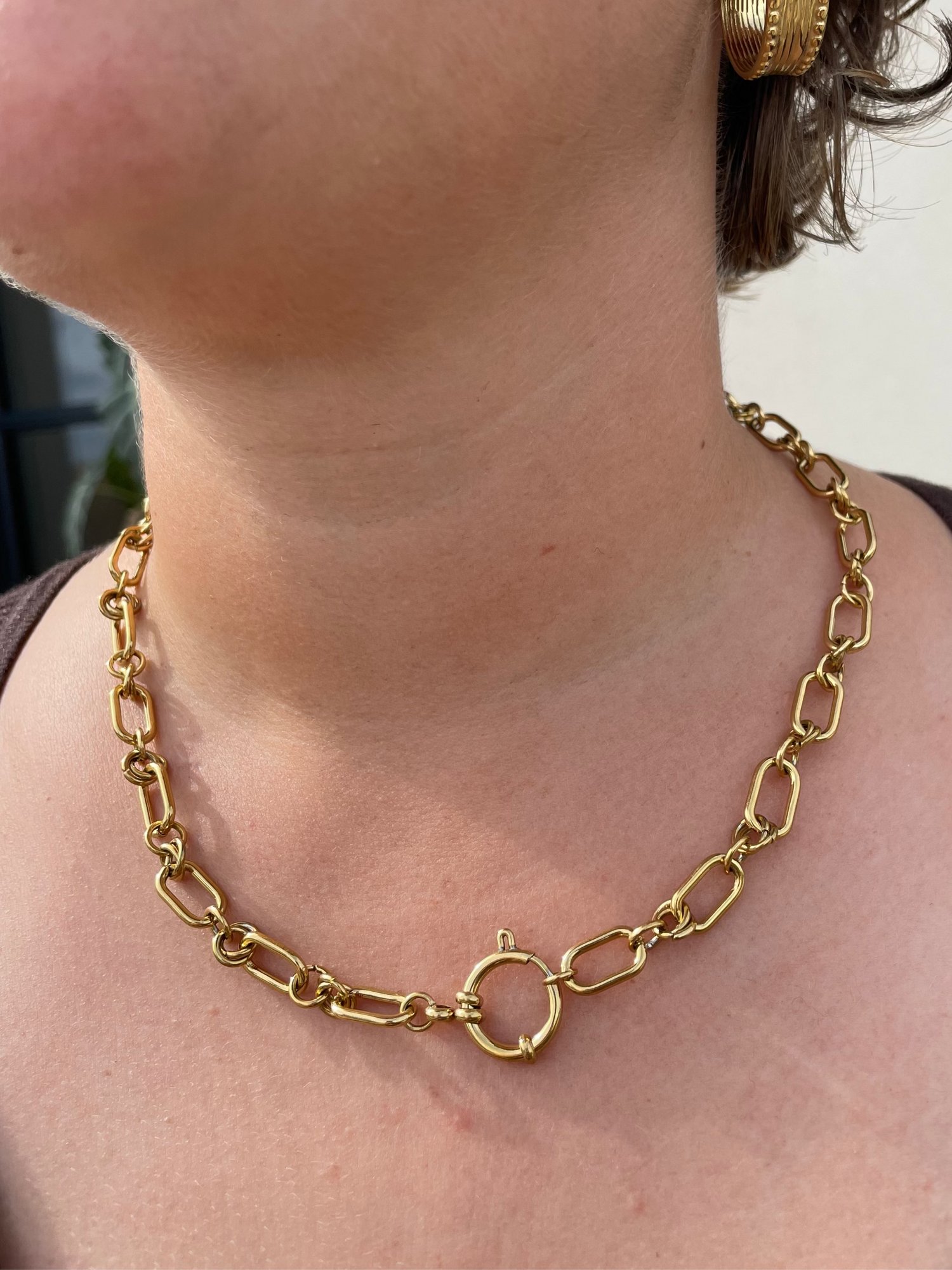 Collier Anna - doré