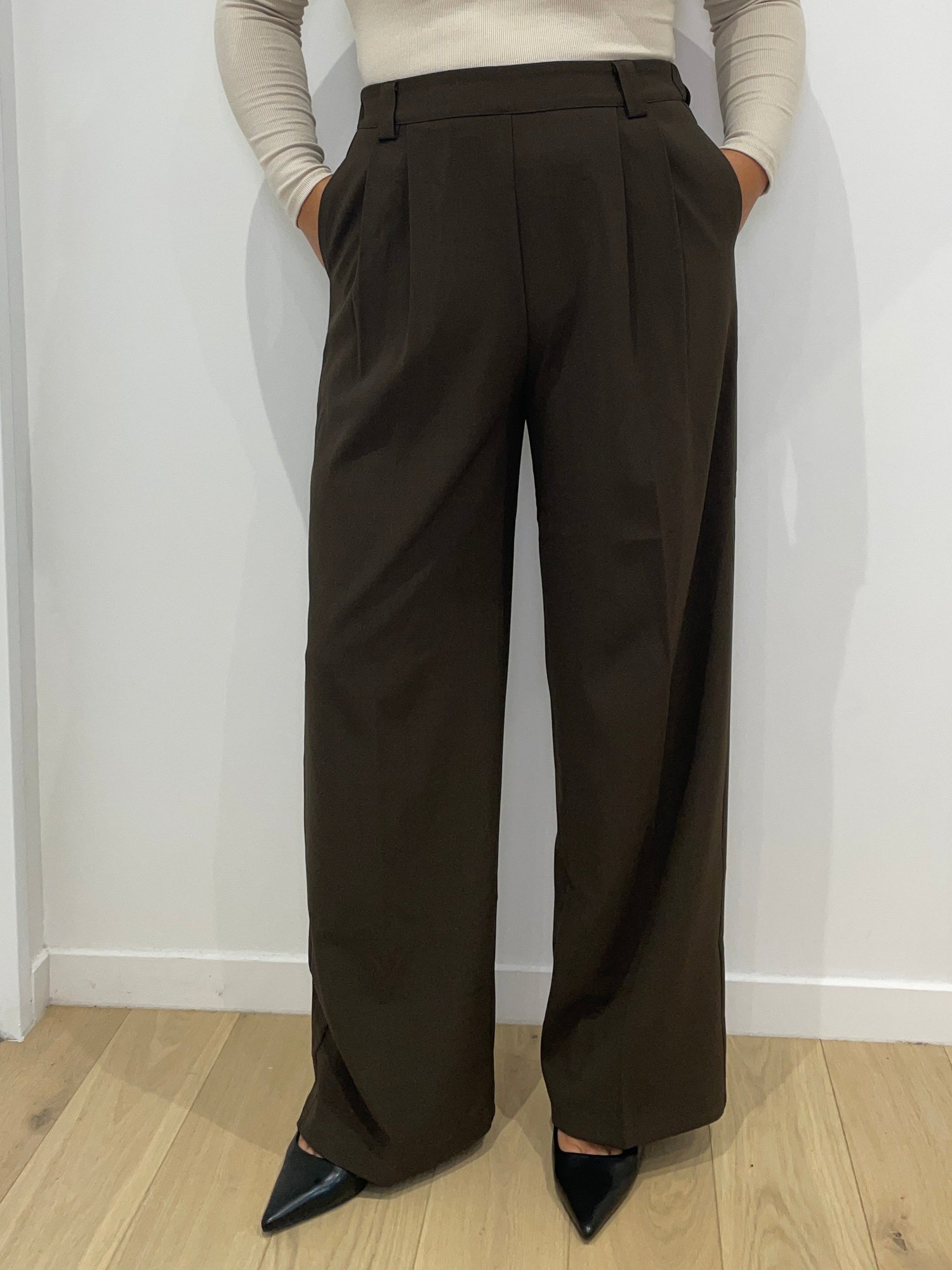 Pantalon Zoé - marron