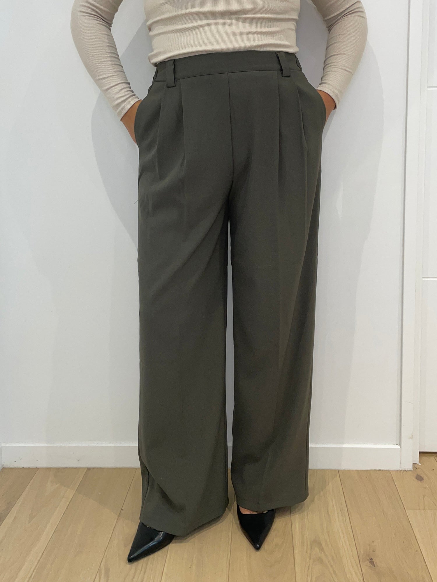 Pantalon Zoé - kaki