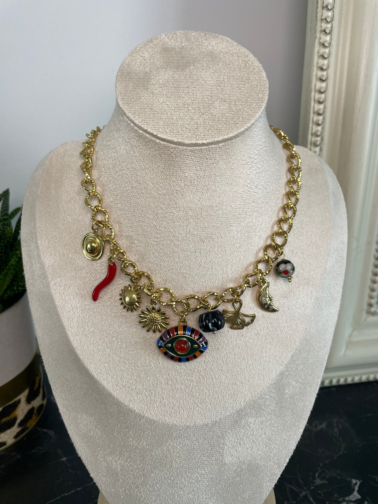 Collier Alix - doré