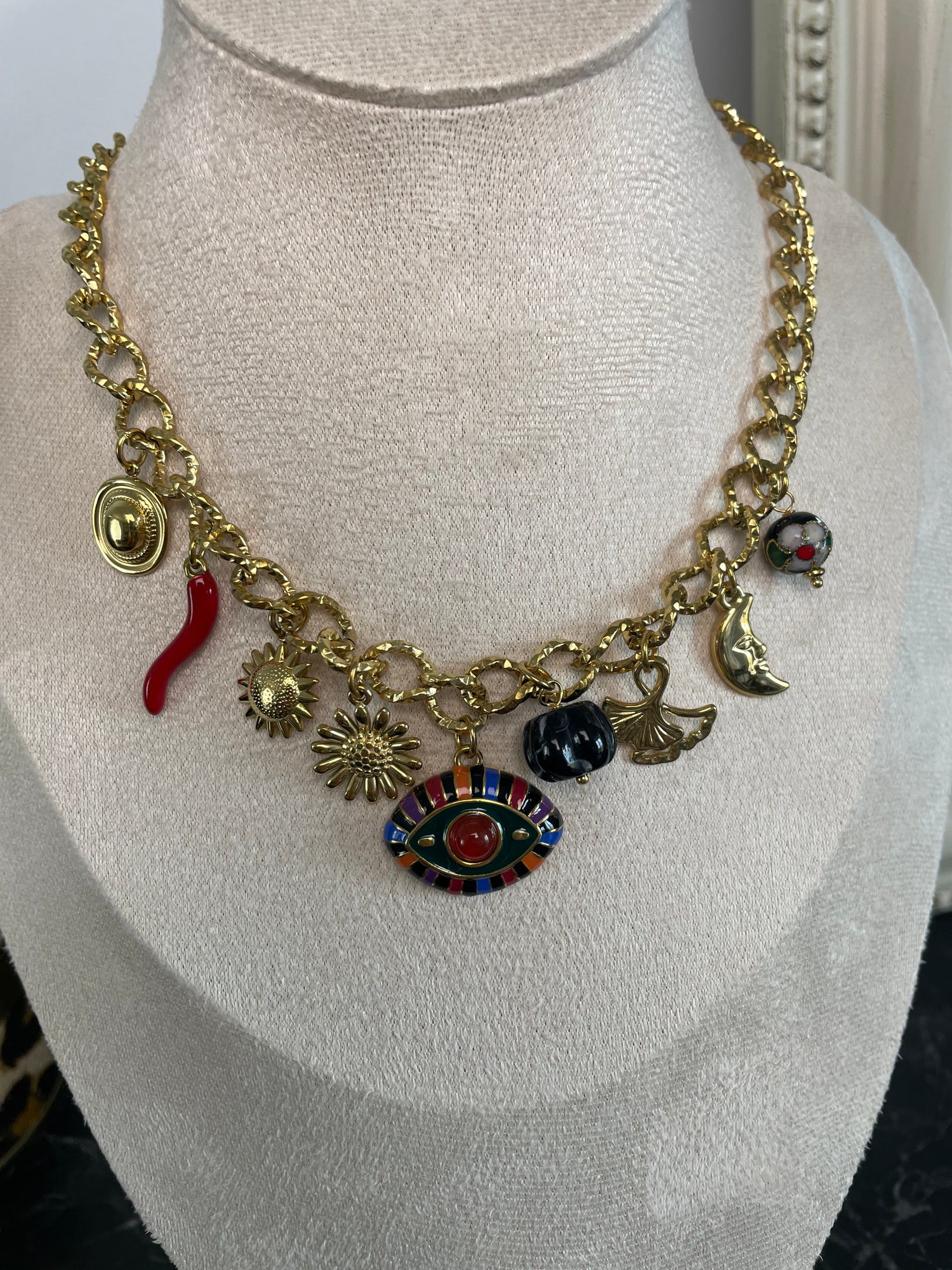 Collier Alix - doré