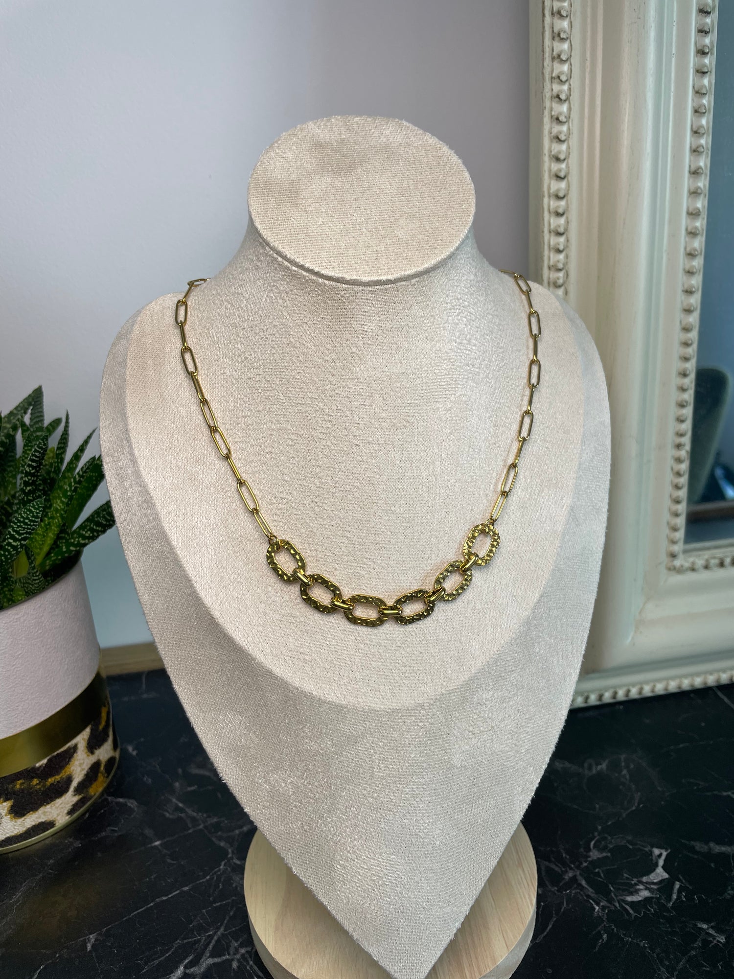 Collier Adèle - doré