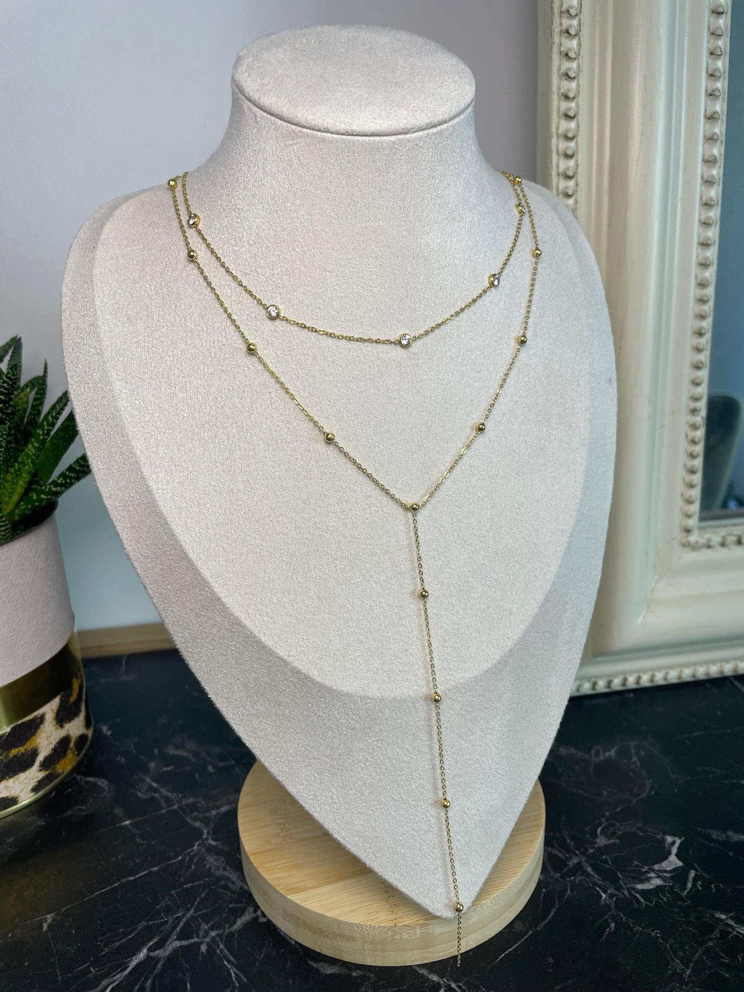 Collier Maelle - doré