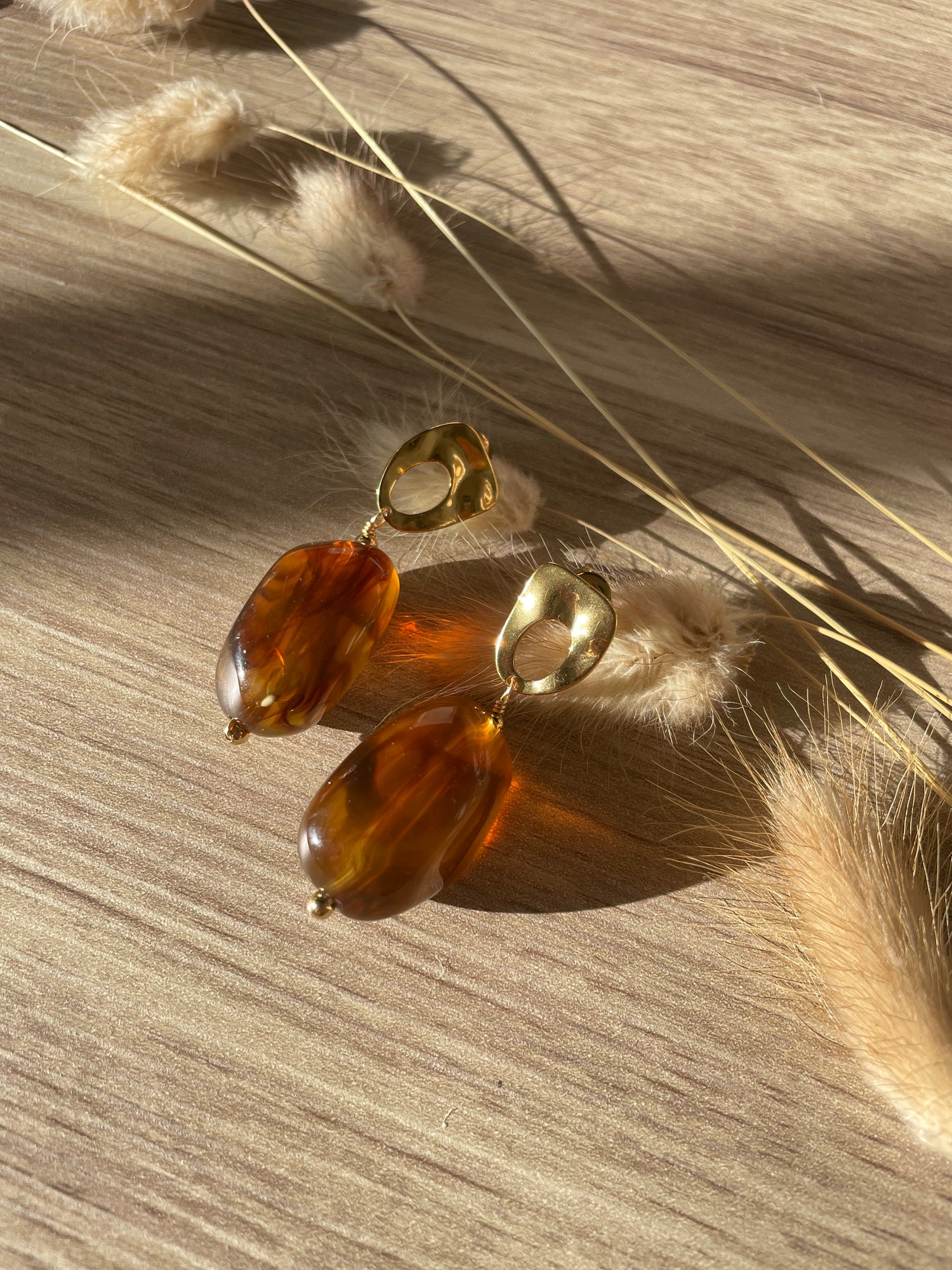 Boucles Capucine - marron