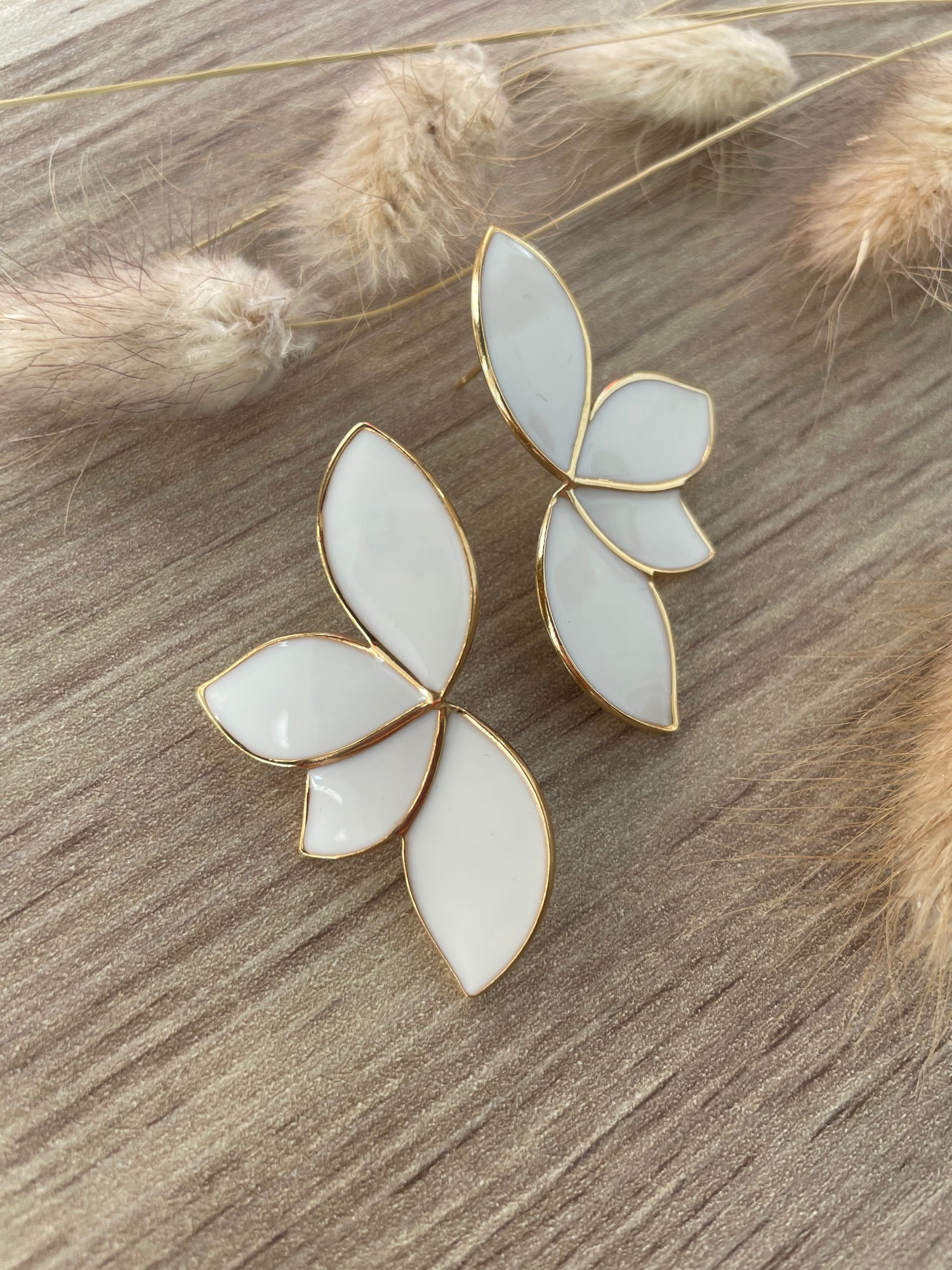Boucles Charlotte - blanche