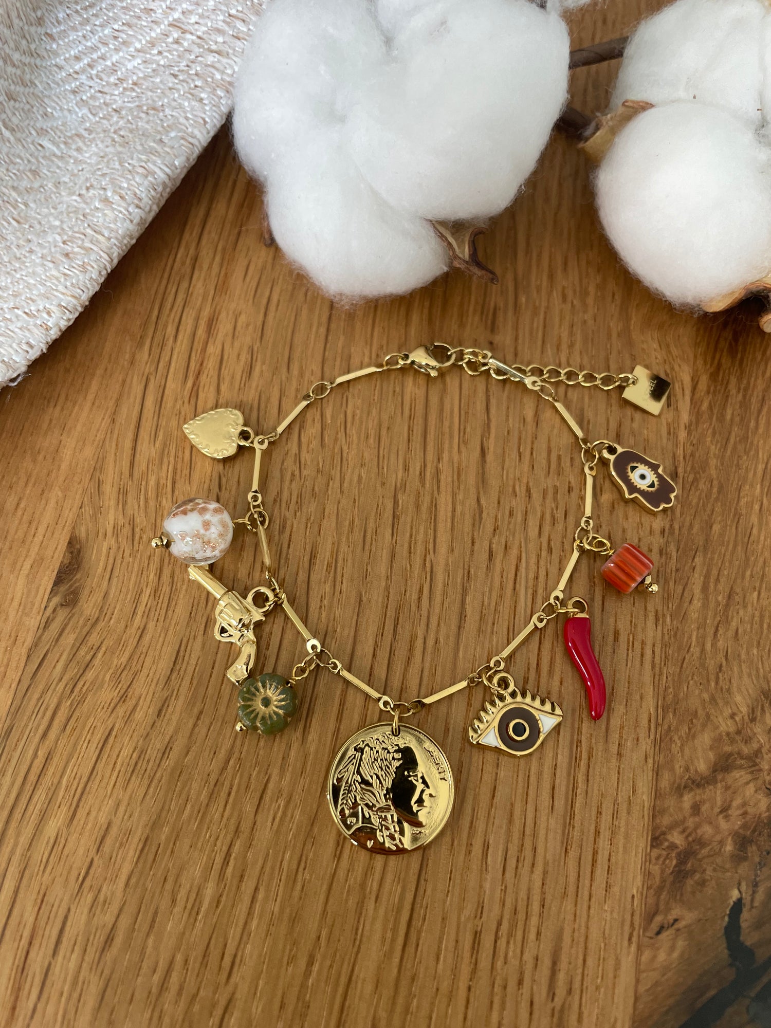 Bracelet Selena - blanc