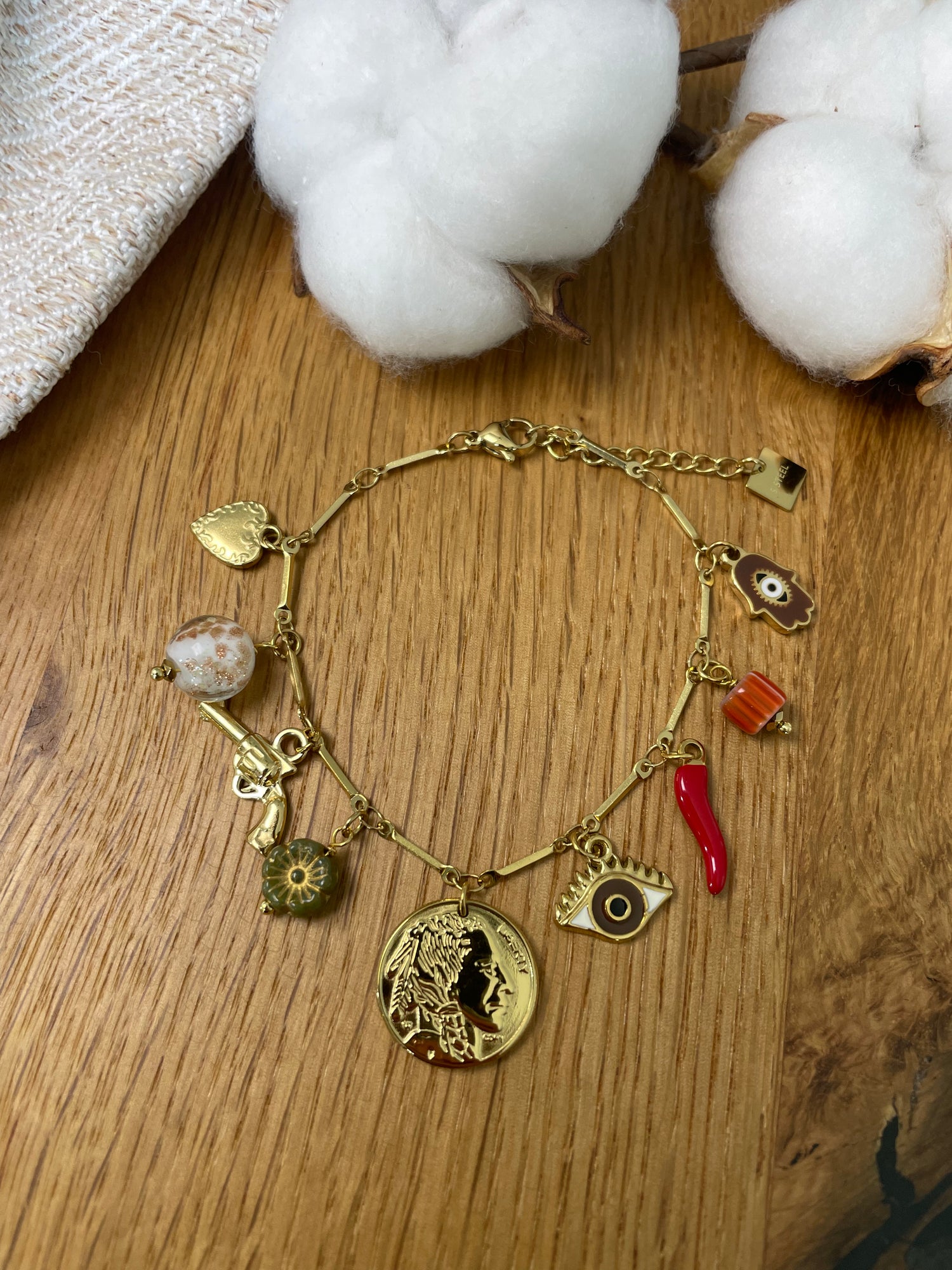 Bracelet Selena - blanc