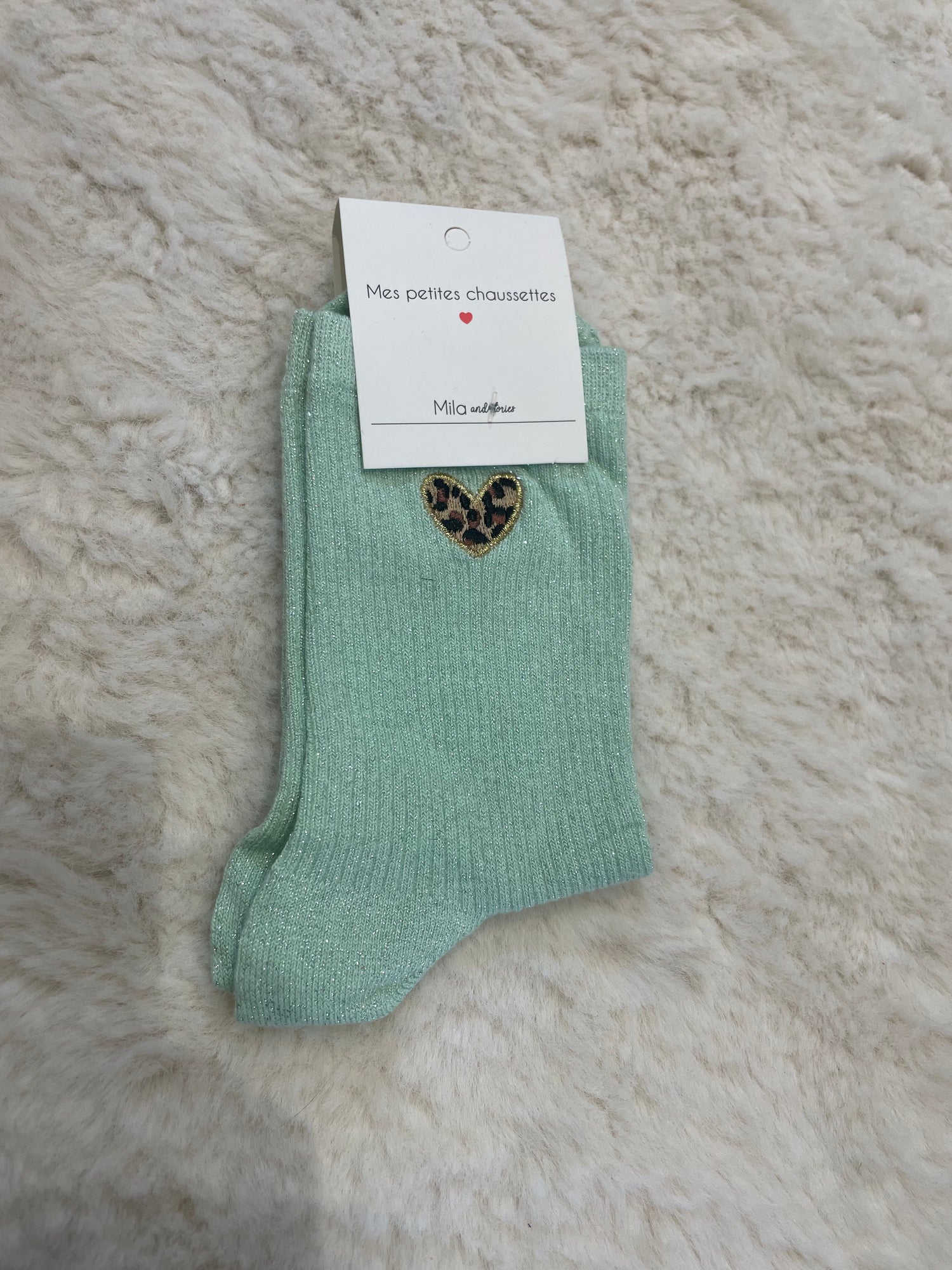 Chaussettes Léonie - vert