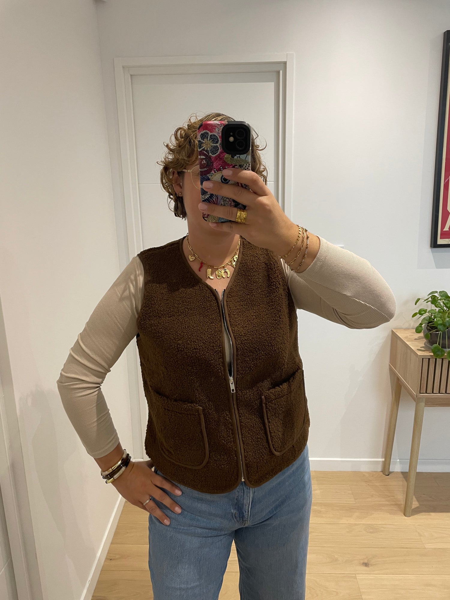 gilet Romy - marron