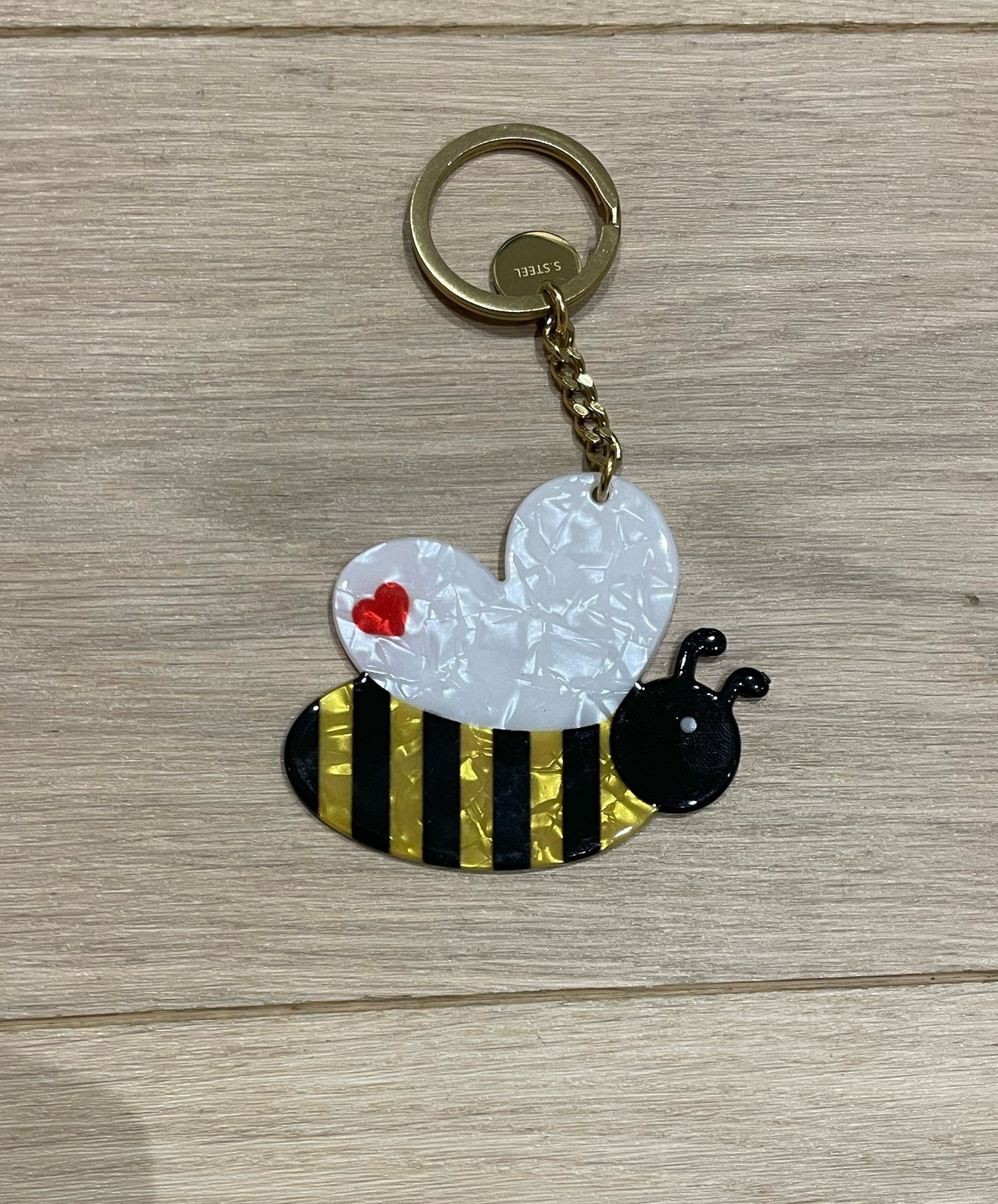 Porte-clé abeille