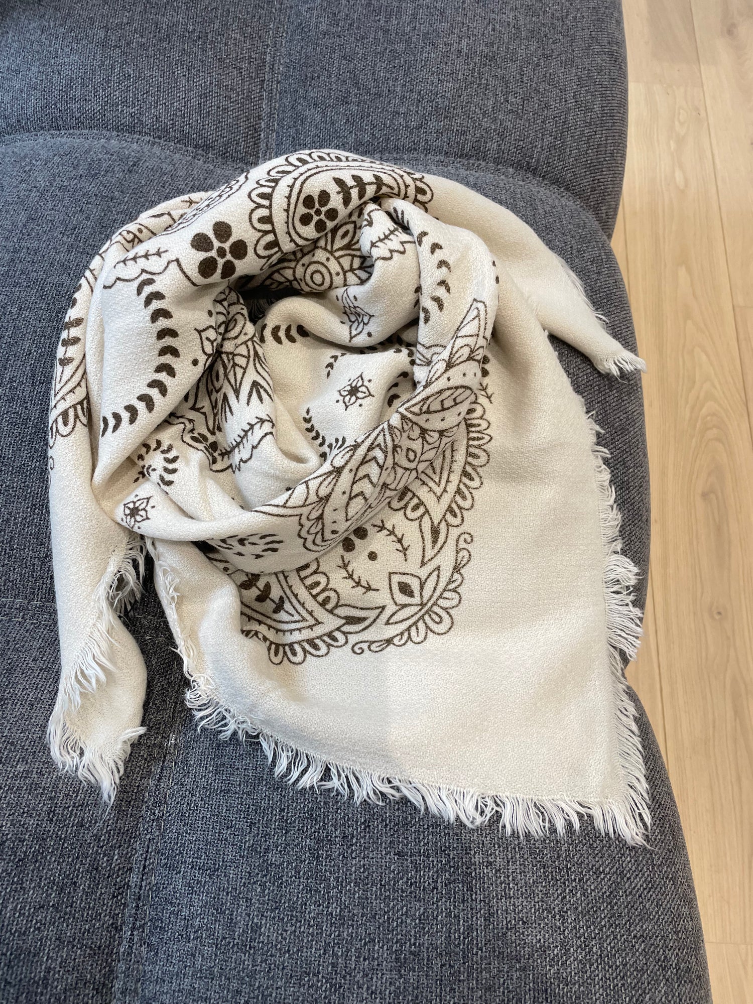 Echarpe bandana PM- beige