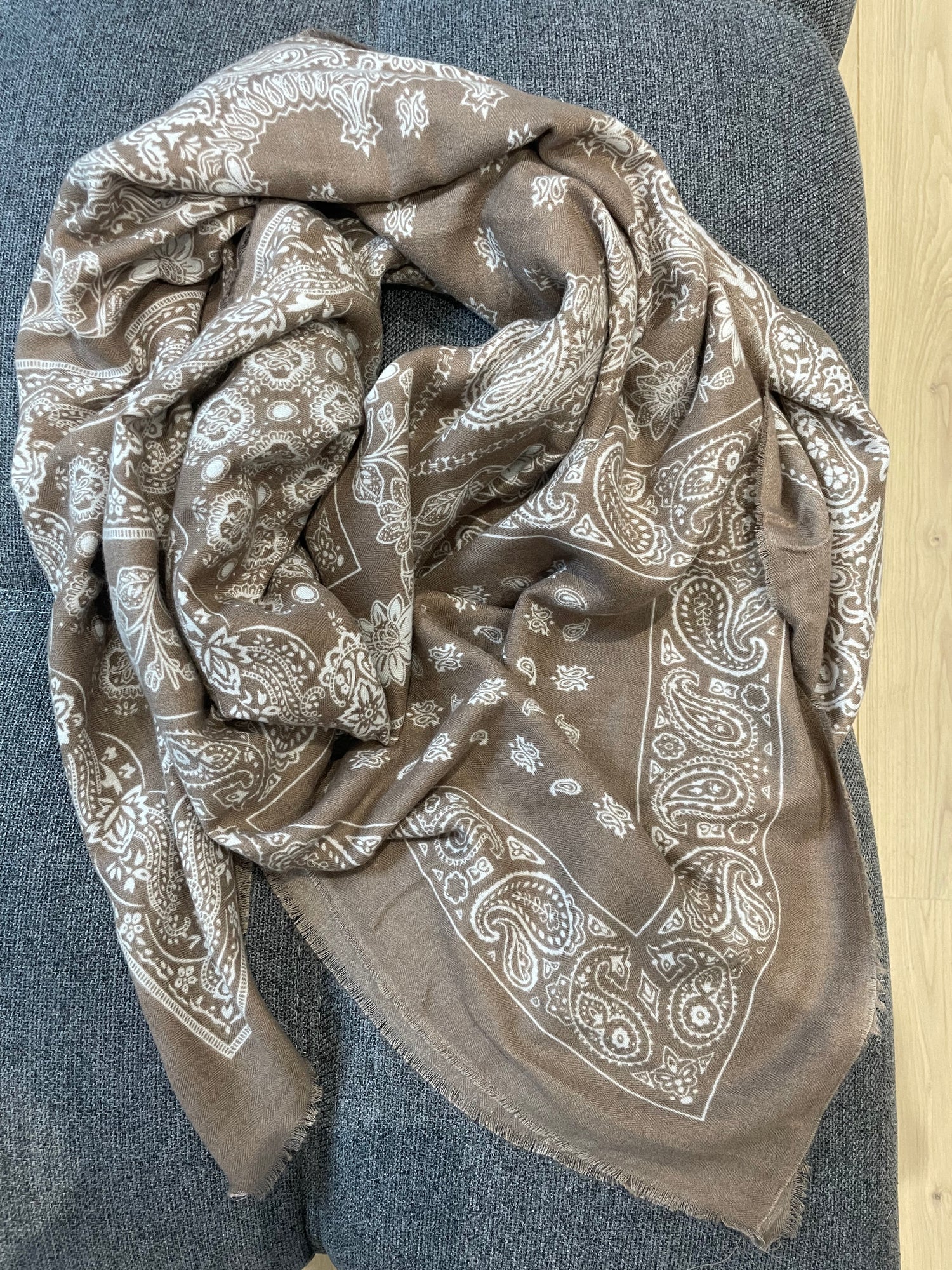 Echarpe bandana GM - taupe