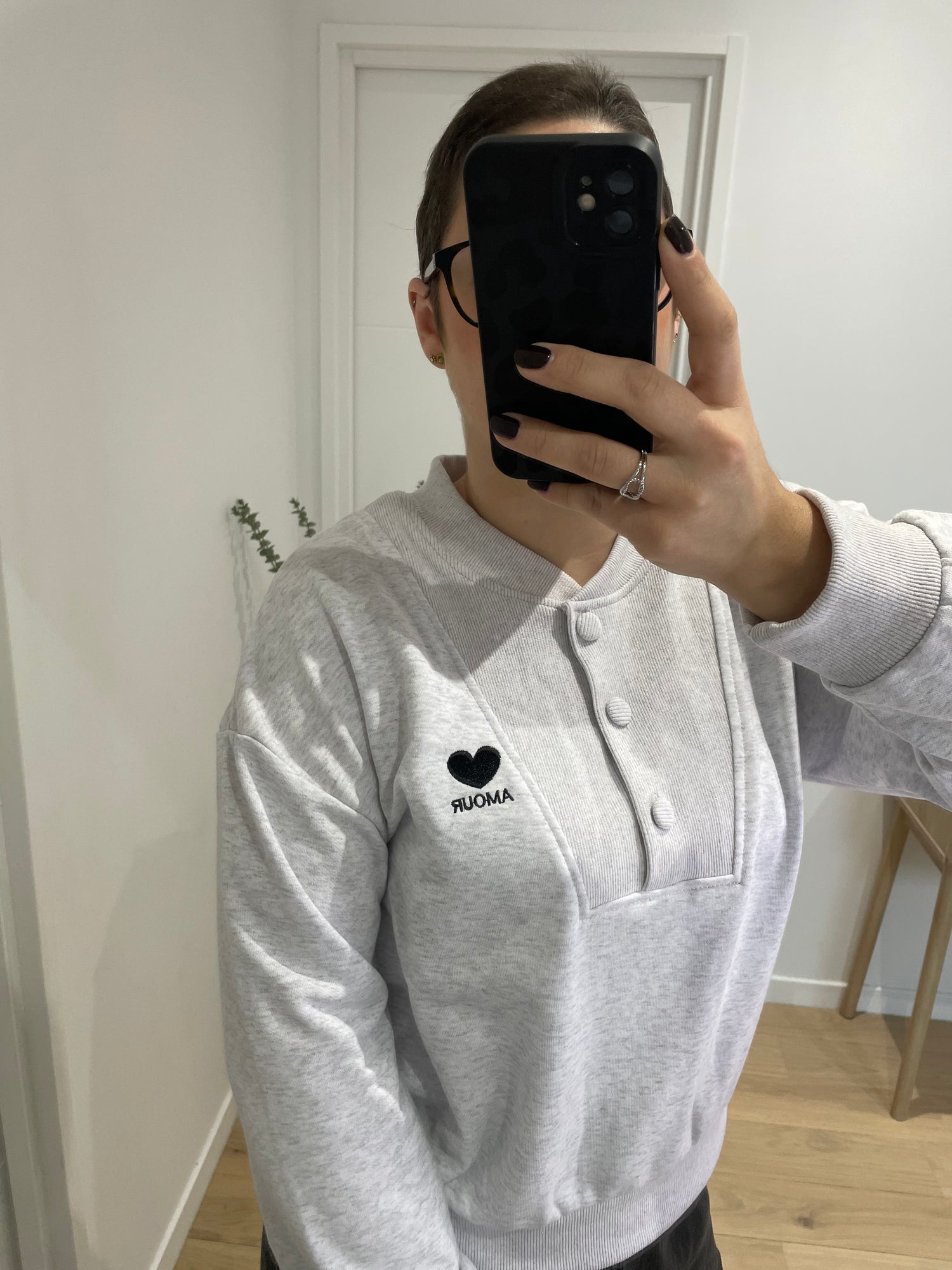 Sweat Chloé - gris